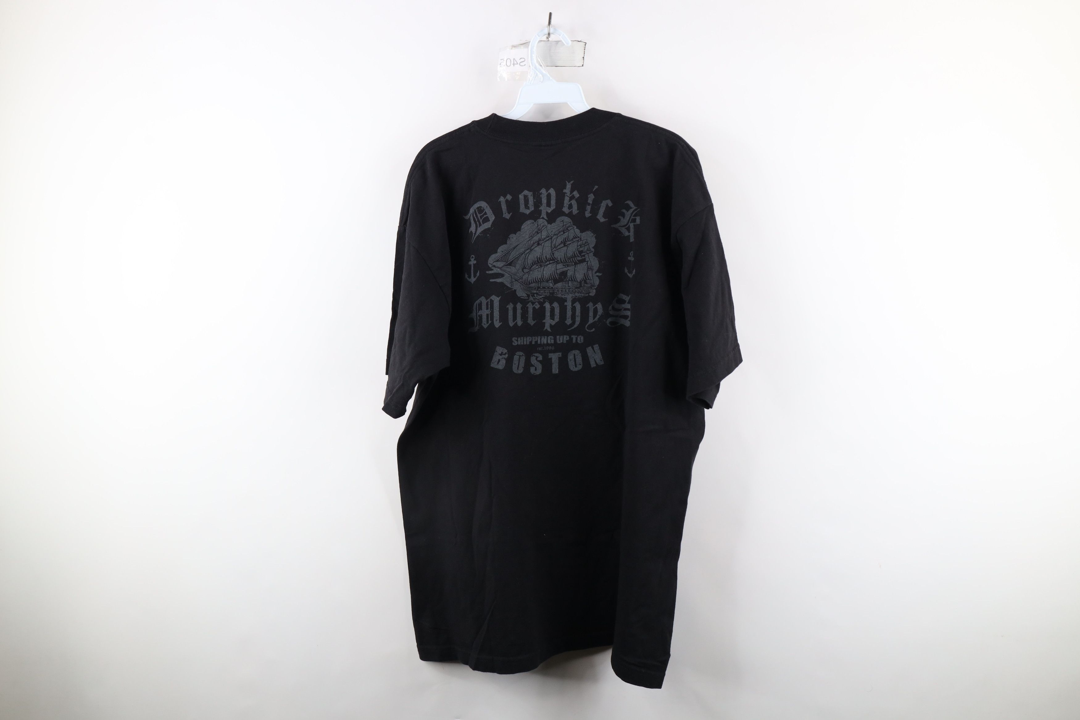 Vintage Vintage 90s Heavyweight Murphys Band T-Shirt Black USA Size US XL / EU 56 / 4 - 9 Thumbnail