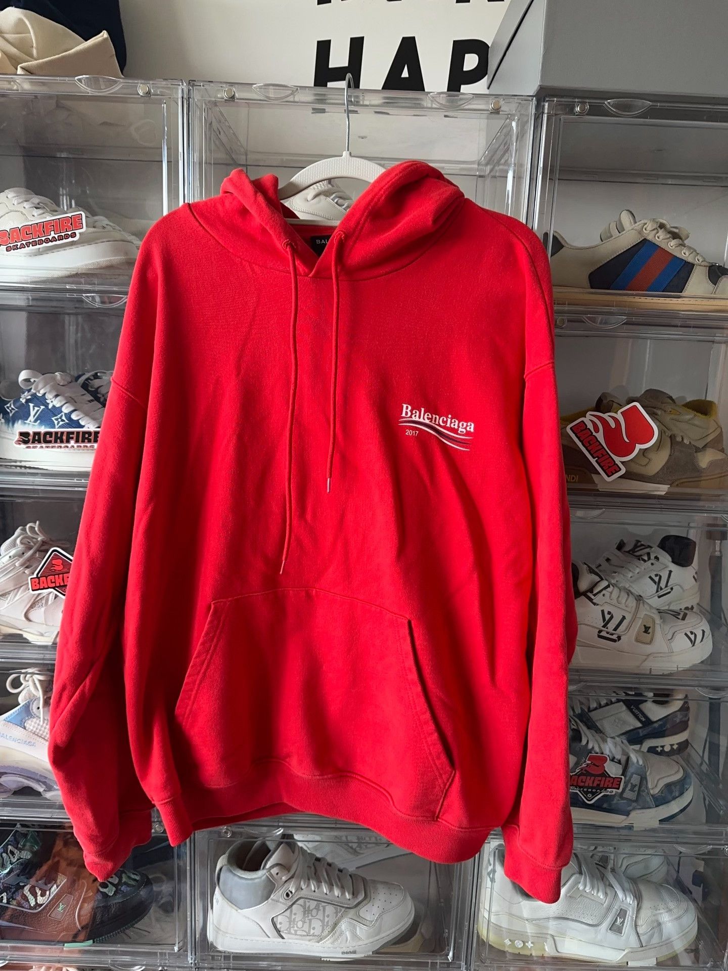 Balenciaga Balenciaga Oversized Hoodie S Men Size US S / EU 44-46 / 1 - 1 Thumbnail