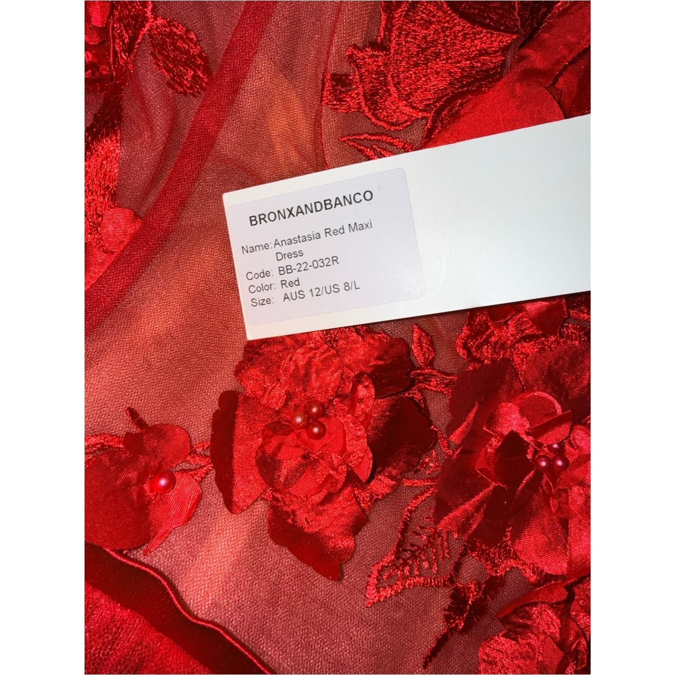 Bronx and Banco New Bronx and Banco REVOLVE Anastasia Maxi Dress in Red 8 Size M / US 6-8 / IT 42-44 - 9 Thumbnail