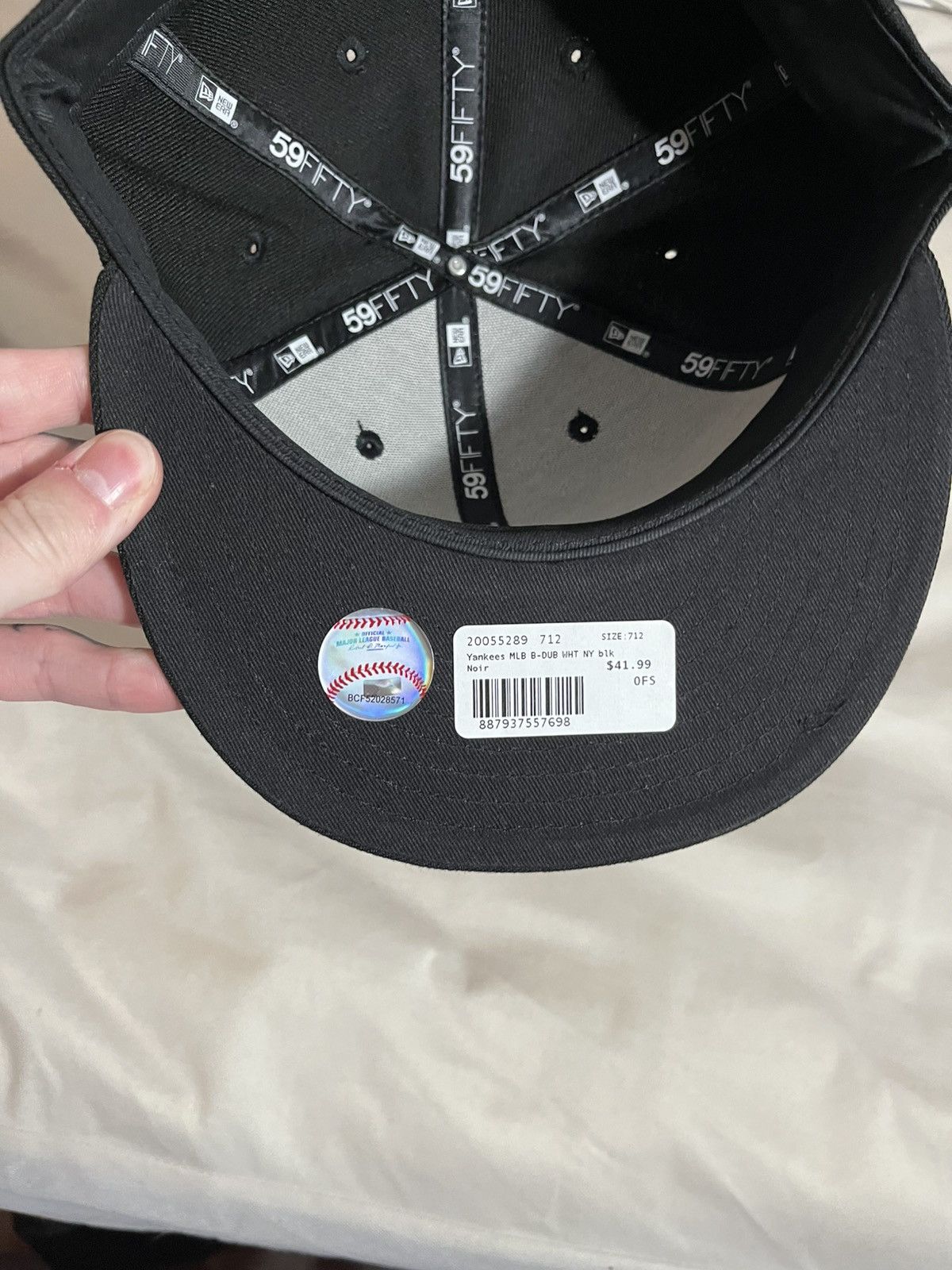 New York Yankees Ny yankees fitted hat 59fifty size 7 1/2 Size ONE SIZE - 3 Thumbnail