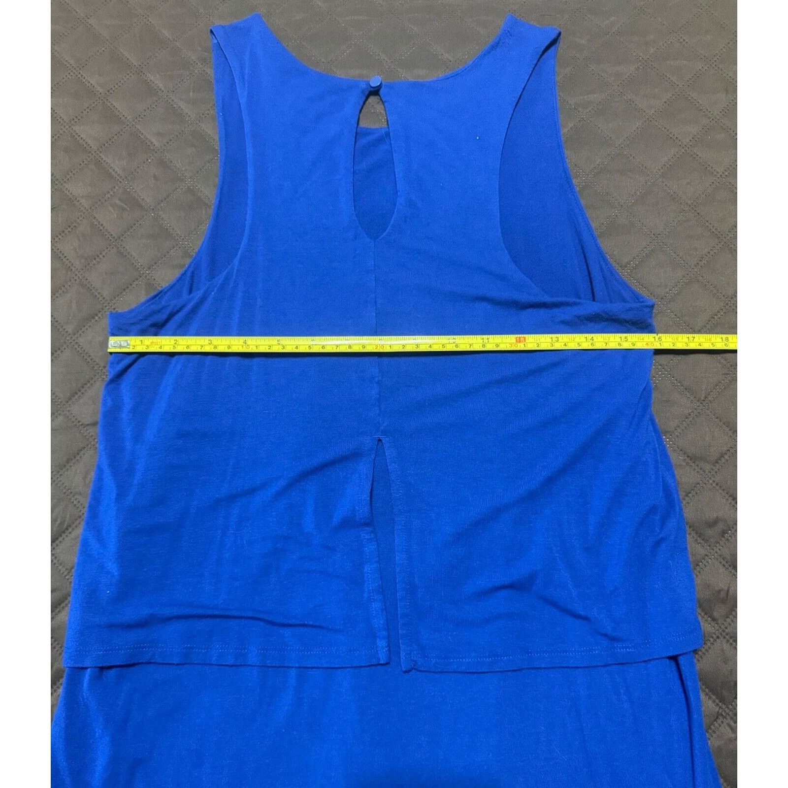 Banana Republic Banana Republic Royal Blue Layered Sleeveless Top Blouse - M Size M / US 6-8 / IT 42-44 - 7 Thumbnail