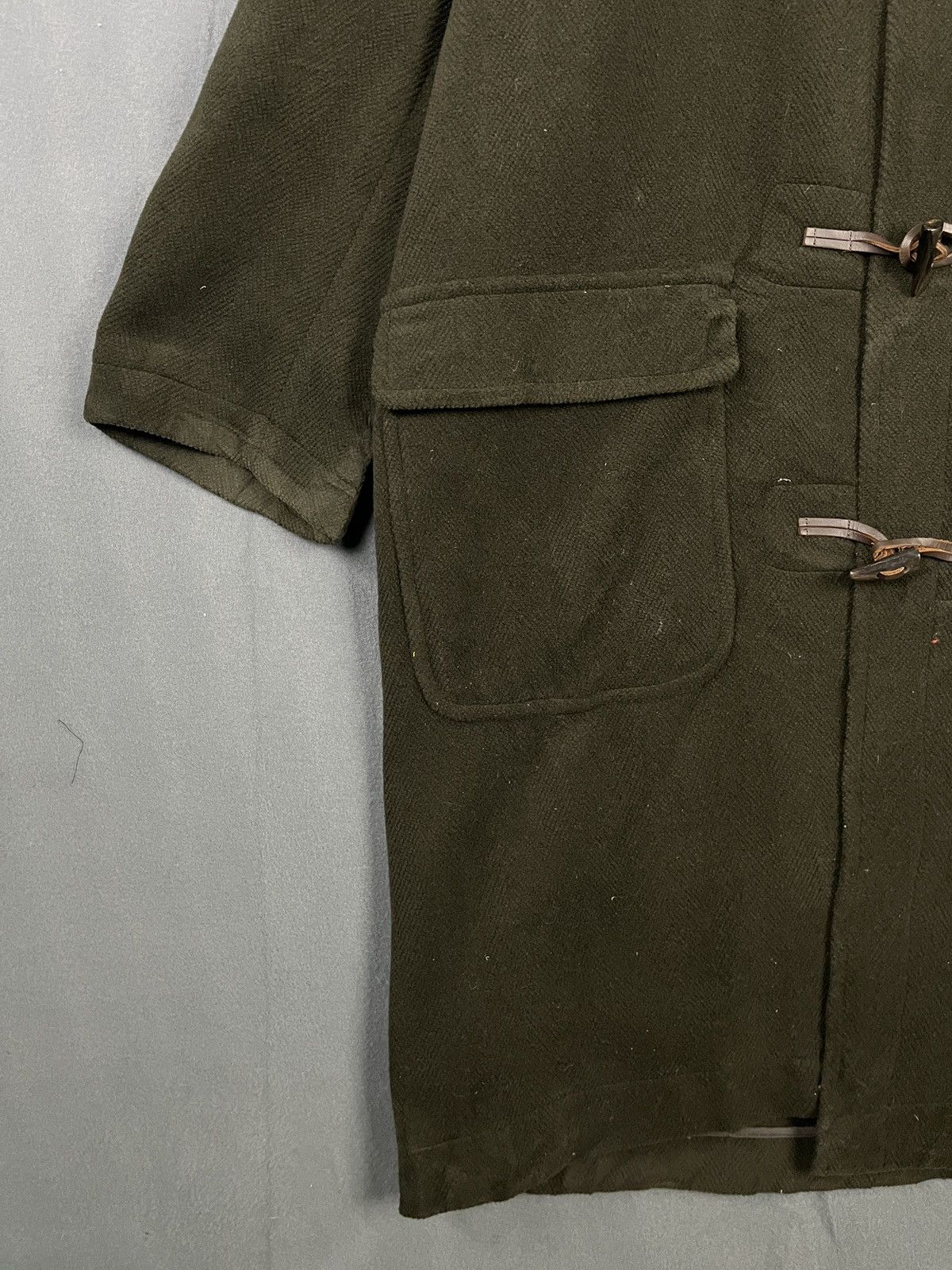 Japanese Brand × Vintage Cashmere & Wool Hooded Duffle Coat Italy Fabric Japan Made Size US M / EU 48-50 / 2 - 4 Thumbnail