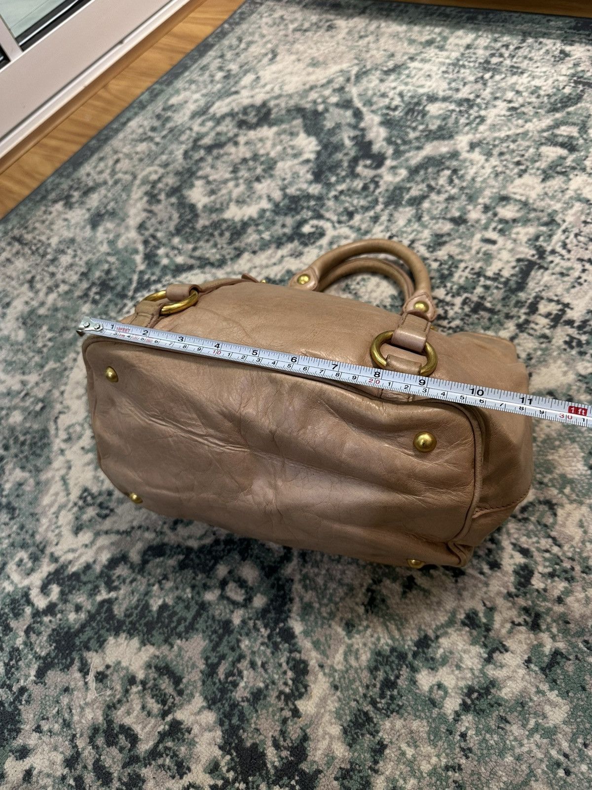 Miu Miu Miu Miu Vitello Lux Leather Shoulder Bag Size ONE SIZE - 16 Thumbnail