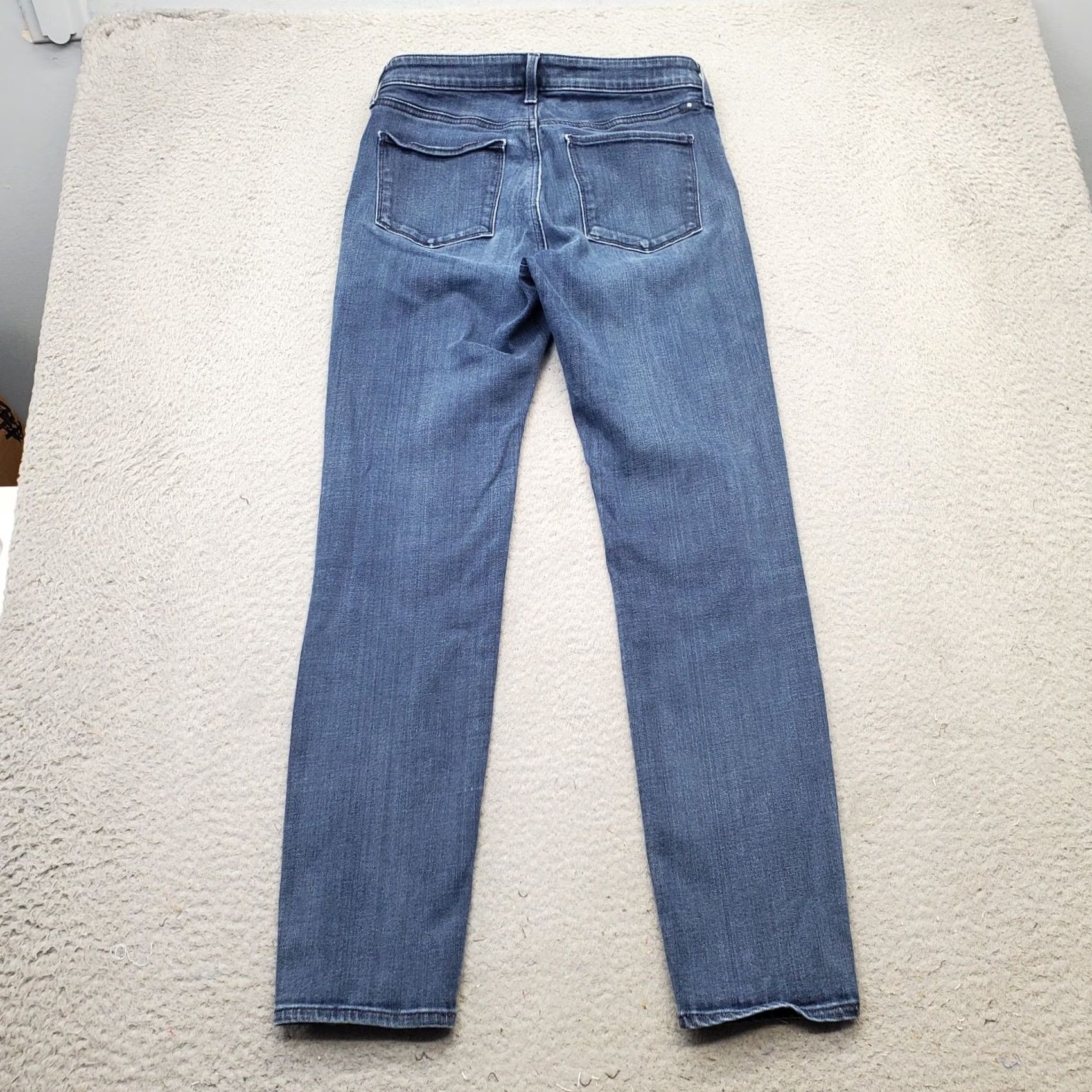 Lucky Brand Lucky Brand Skinny Jeans Womens 4 Blue Denim Hayden Slim Fit 5-Pocket Size 4 27 Inseam 28" Color Blue (Medium Wash) 1990s? Size 27" / US 4 / IT 40 - 2 Thumbnail