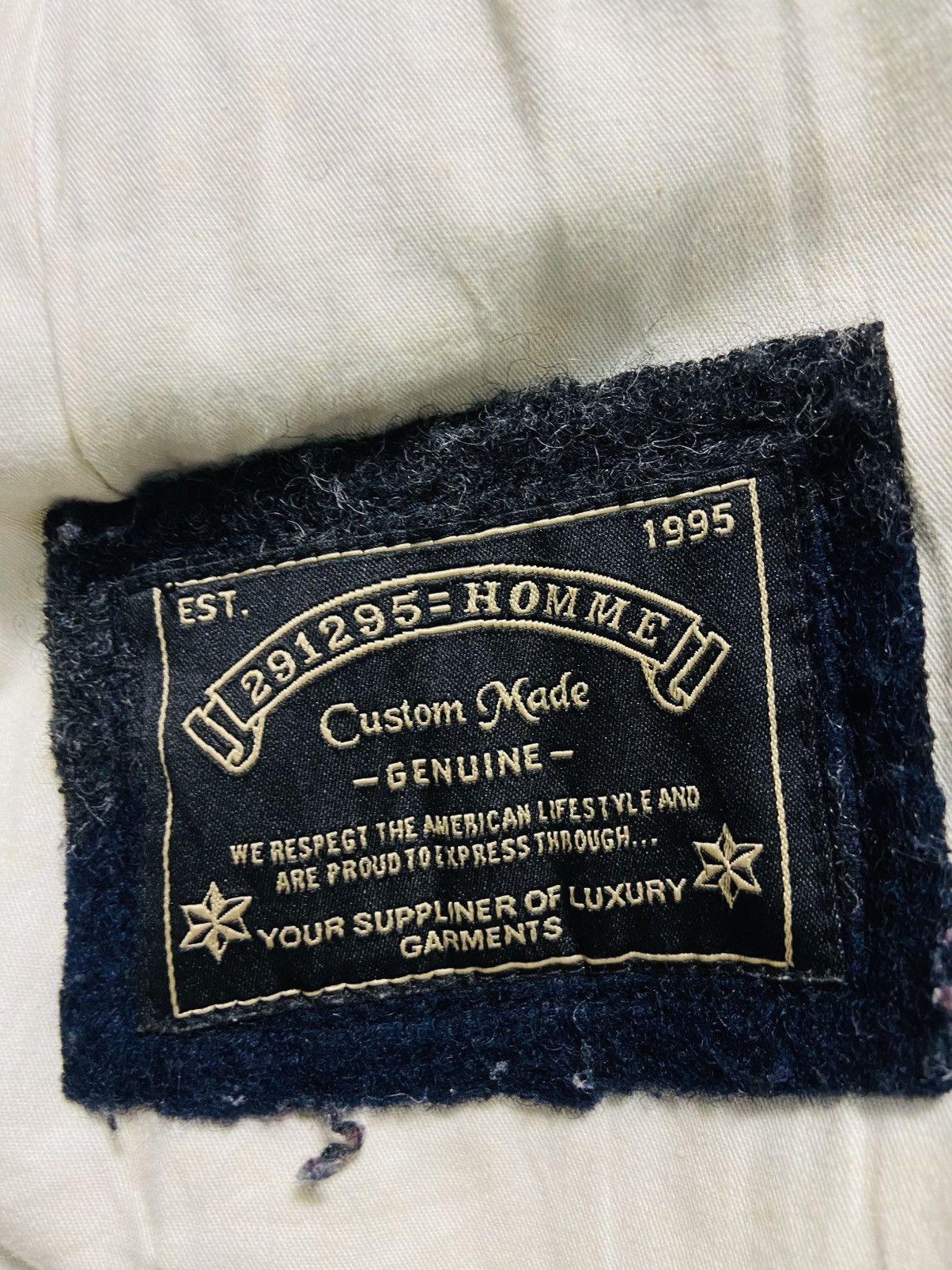291295=Homme 291295 = Homme Double Breasted Wool Jacket Size US M / EU 48-50 / 2 - 13 Thumbnail
