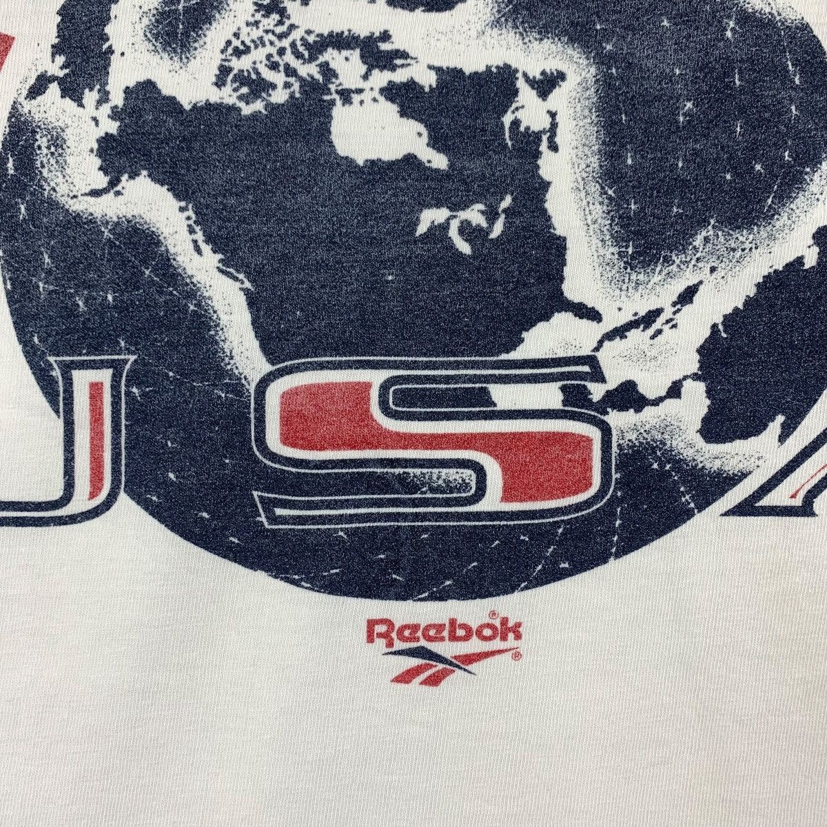 Reebok × Vintage Vintage REEBOK atlanta hopefull white tee Size US L / EU 52-54 / 3 - 10 Thumbnail