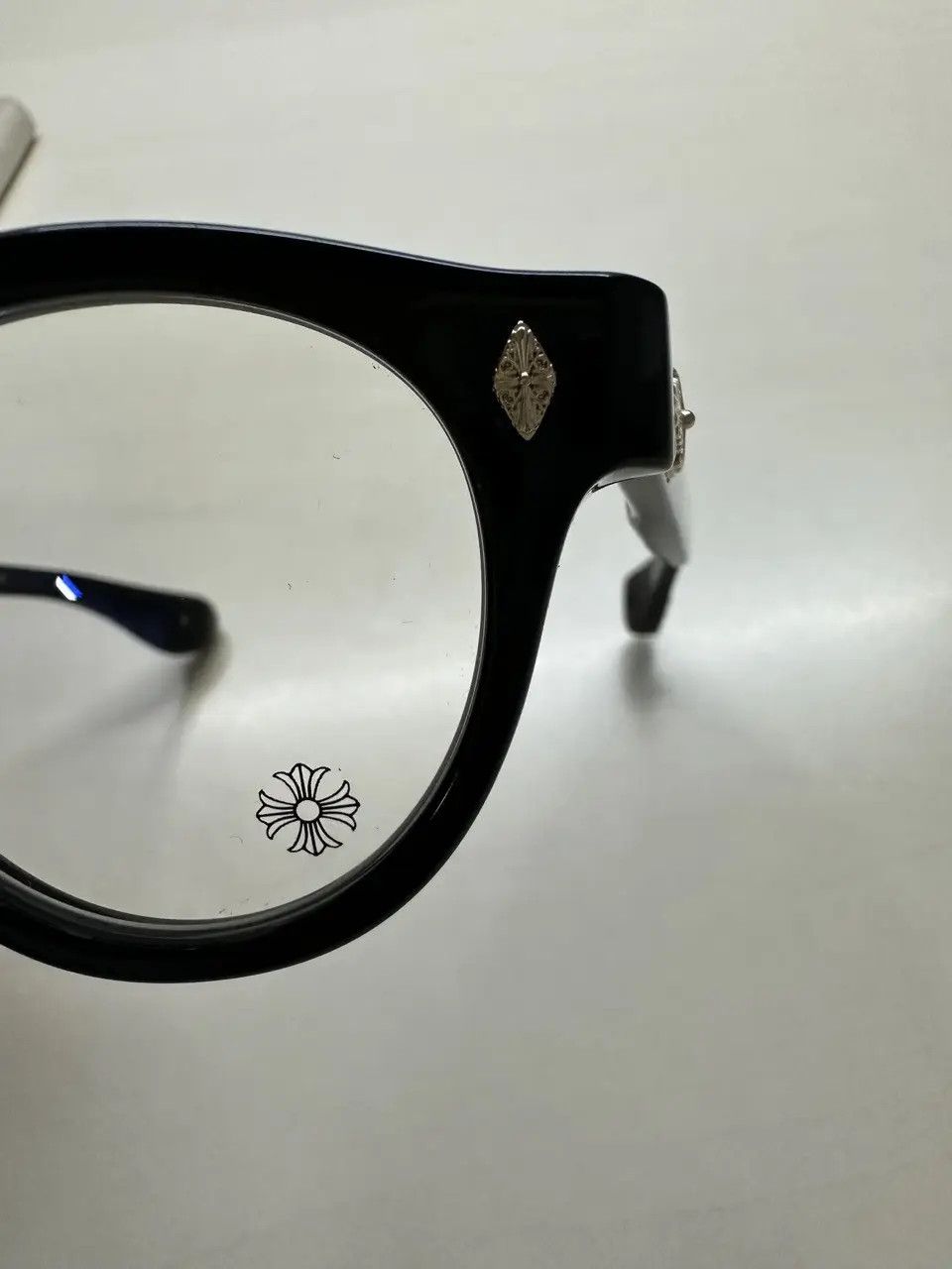 Chrome Hearts Chrome Hearts PETER ARNELL BK/GP Glasses Frame Size ONE SIZE - 10 Thumbnail