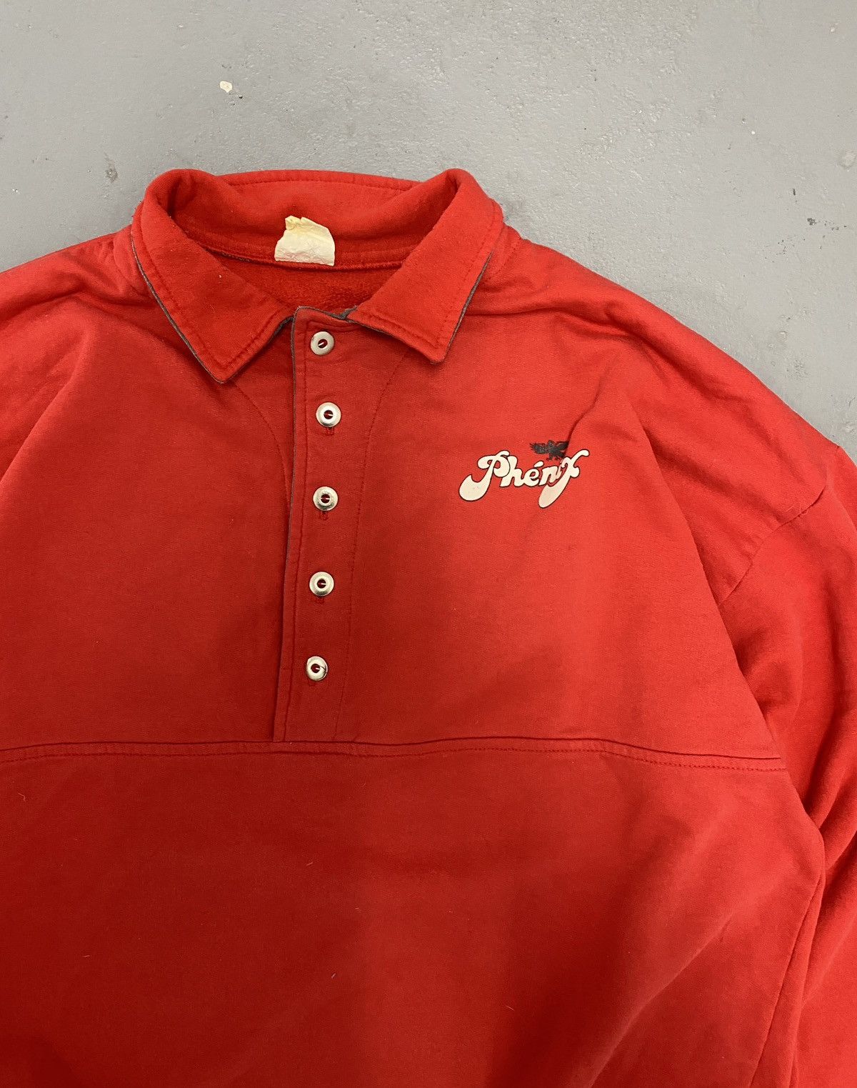 Vintage Vintage phenix red and grey sweatshirt Size US L / EU 52-54 / 3 - 2 Thumbnail