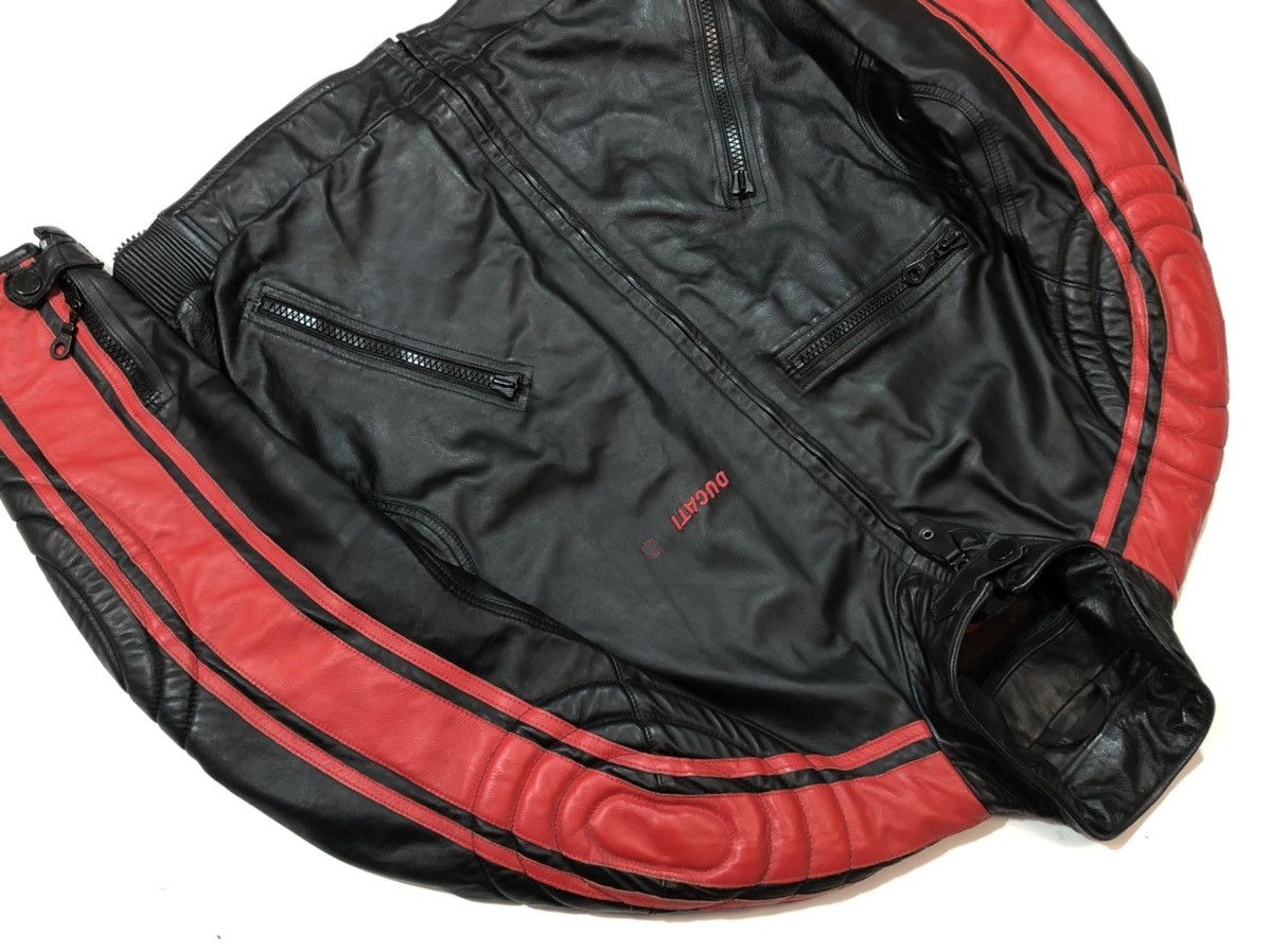 Ducati × Ferrari × Honda Ducati Dainese Motorcycle Moto leather jacket Racing Size US L / EU 52-54 / 3 - 12 Thumbnail
