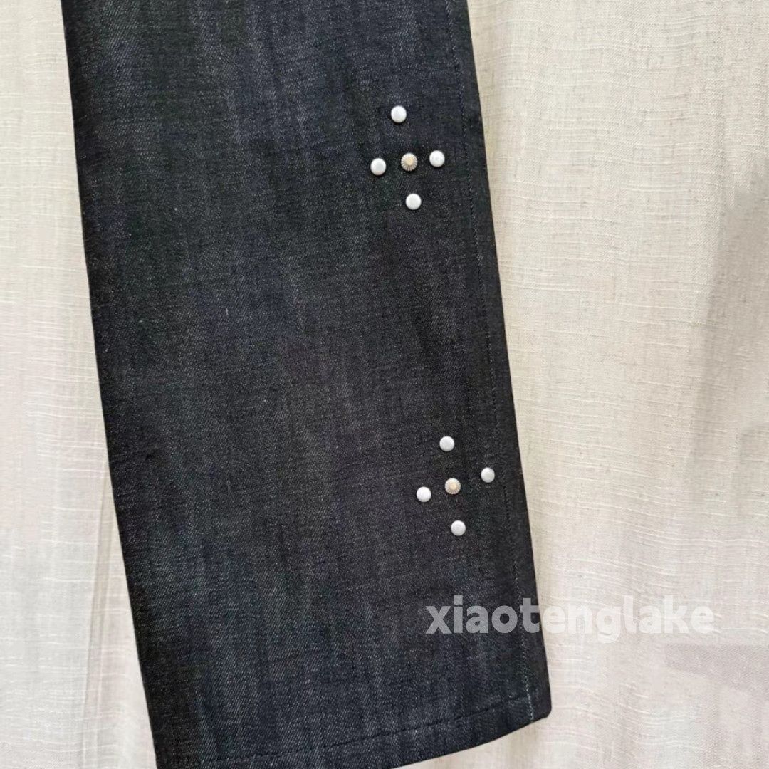 Jean otl junyawatanabe Prada style flared rivet flared jeans Size US 30 / EU 46 - 6 Thumbnail