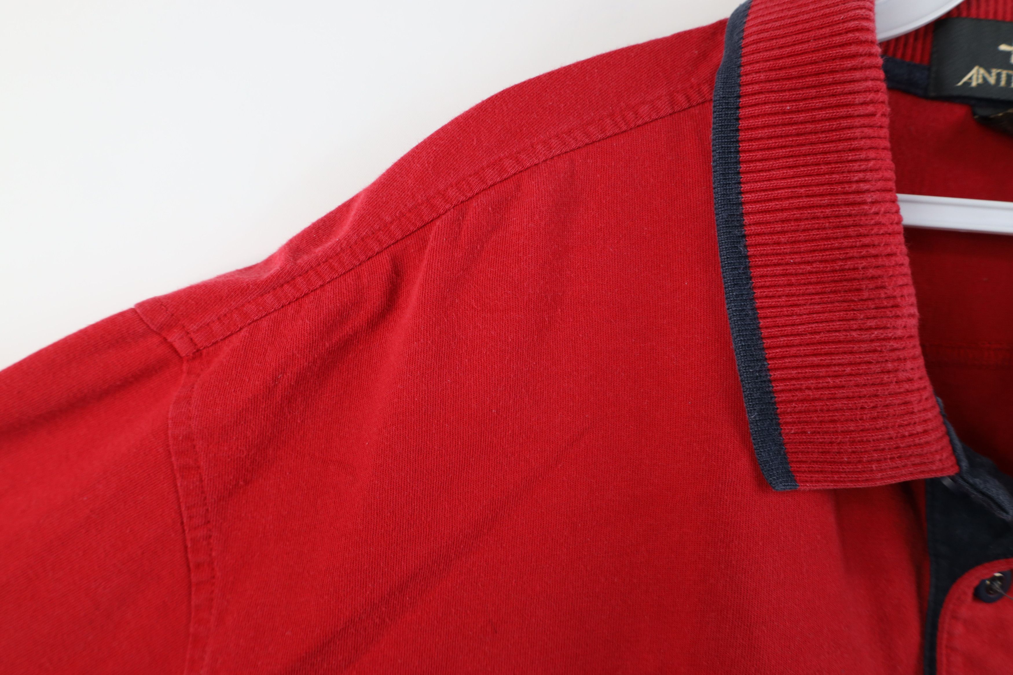 Vintage Vintage 90s Y2K Blue Jackets Hockey Collared Golf Polo Shirt Size US XL / EU 56 / 4 - 8 Thumbnail