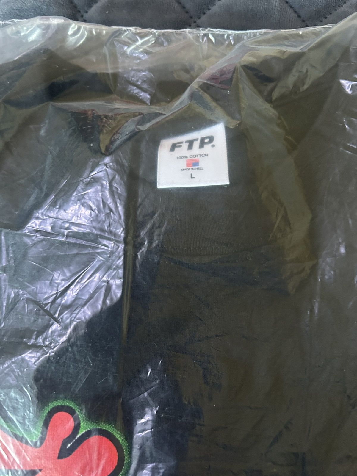 Fuck The Population FTP FLAMING SKULL FTTTP Size US L / EU 52-54 / 3 - 4 Thumbnail