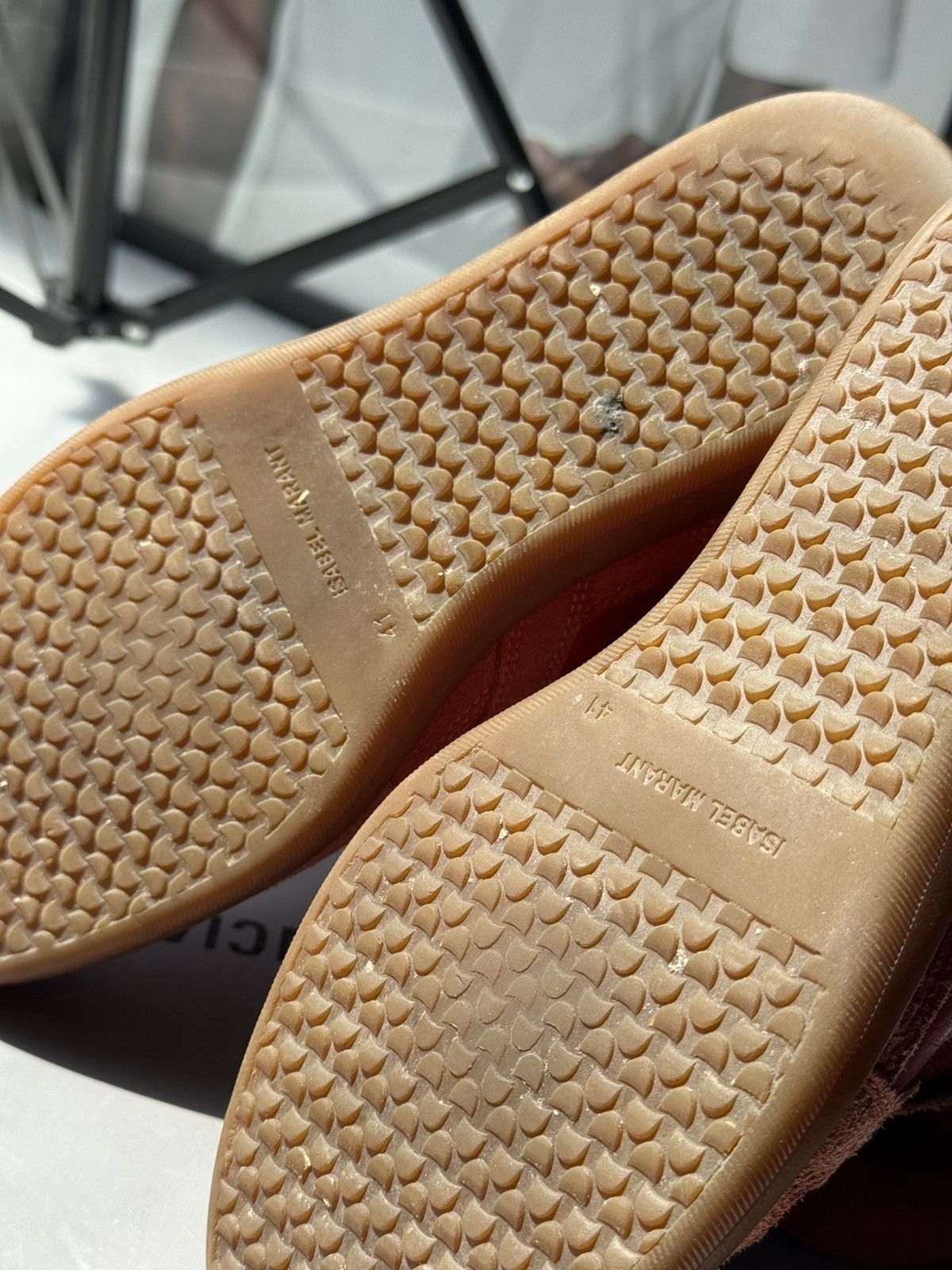 Isabel Marant Isabel Marant Bekett sneakers shoes Washed Suede Wedge Size US 11 / IT 41 - 14 Thumbnail