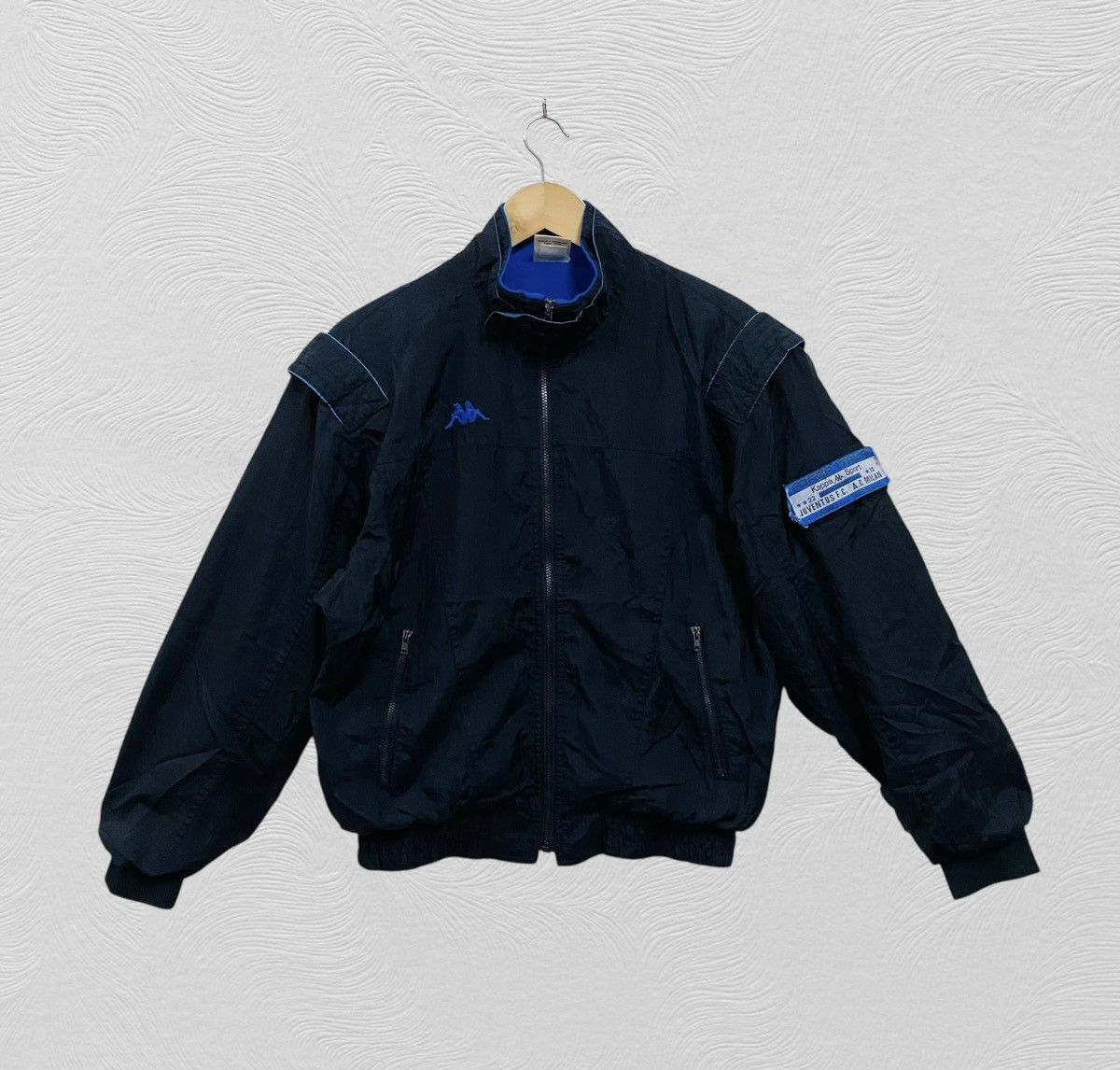 Kappa Vintage 90s kappa forza italia jacket windbreaker Size US L / EU 52-54 / 3 - 1 Thumbnail
