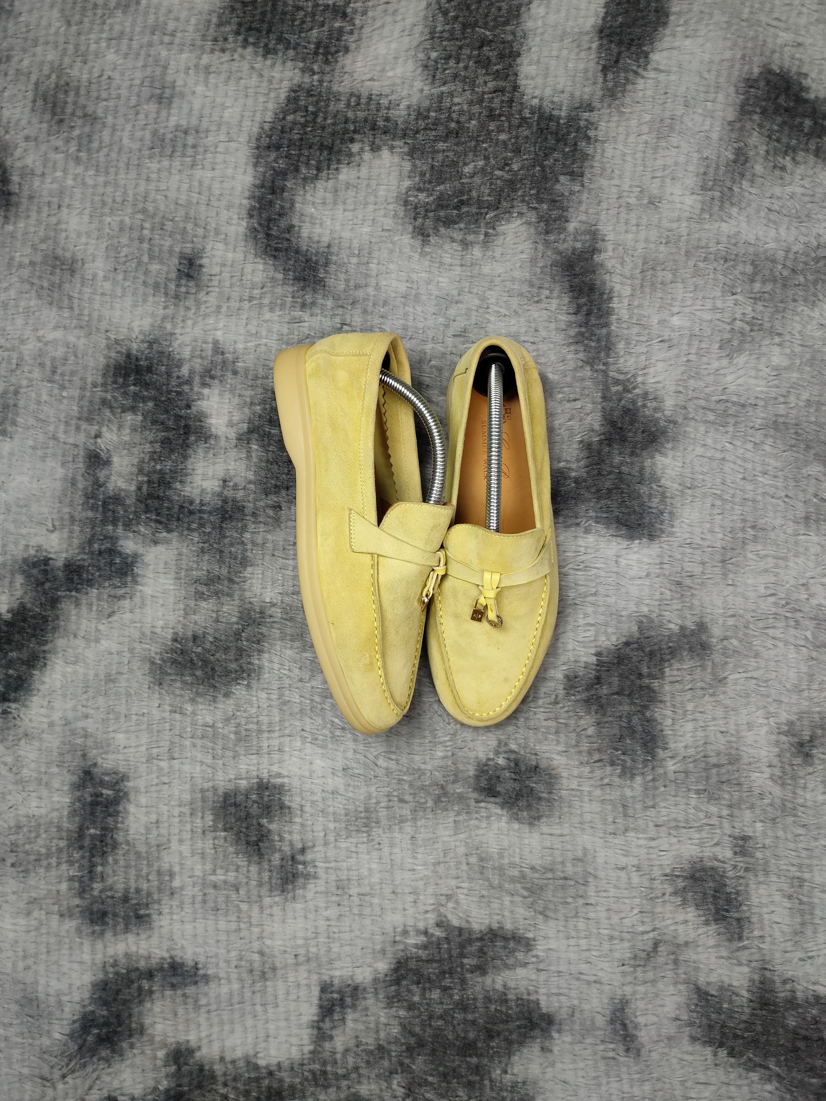 image of Loro Piana Summer Walk Charms Shoes in Yellow, Women's (Size 6)