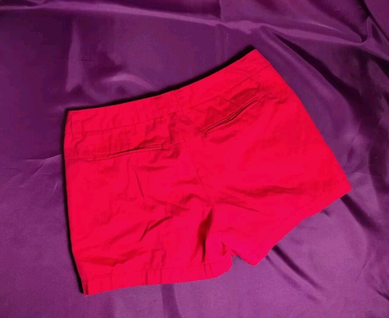 Designer JCP Red Shorts Size 4 Size 27" / US 4 / IT 40 - 2 Thumbnail