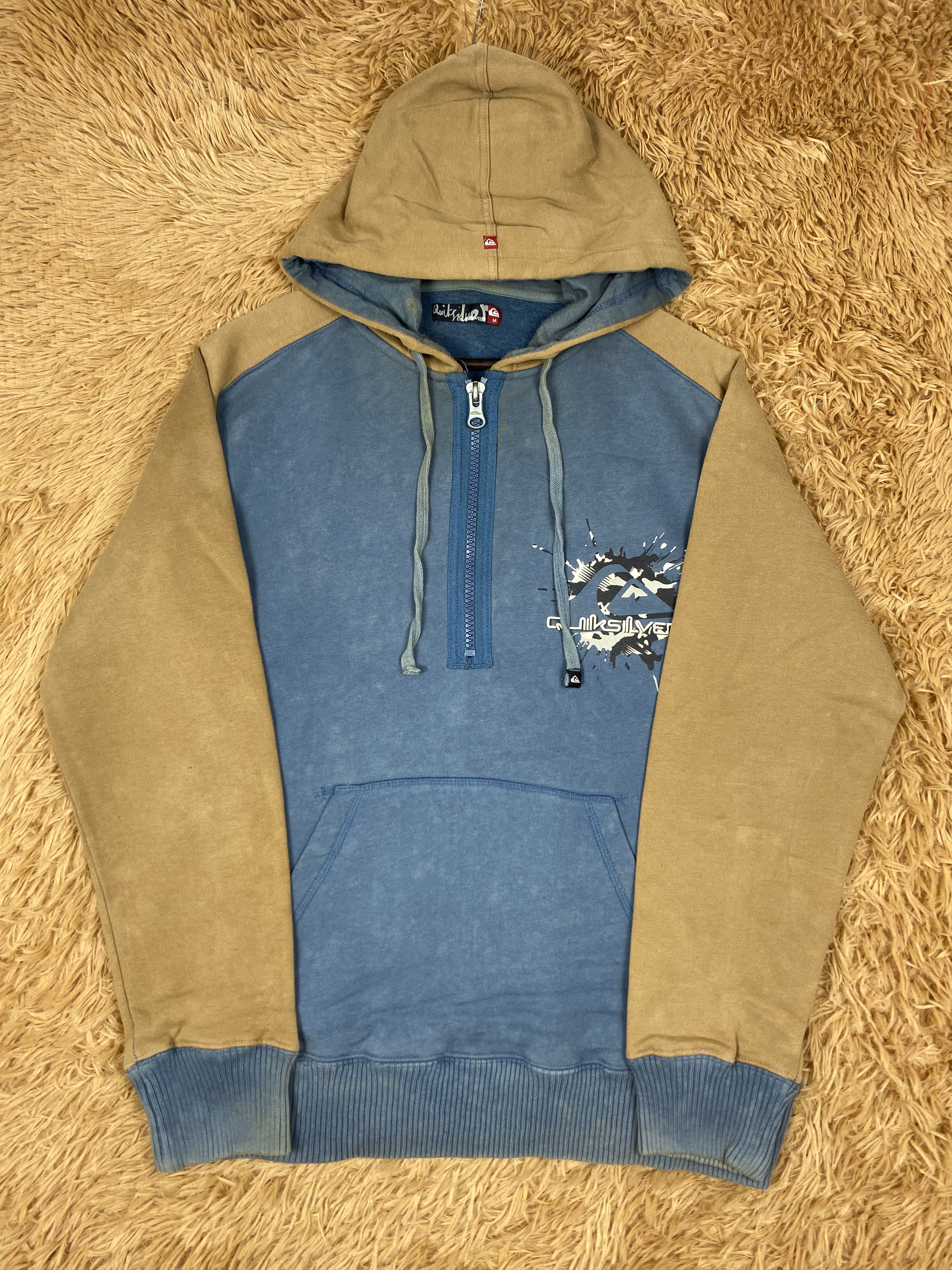 Quiksilver Vintage Quiksilver Halfzipper Hoodies Jacket DJ0878 Size US M / EU 48-50 / 2 - 4 Thumbnail