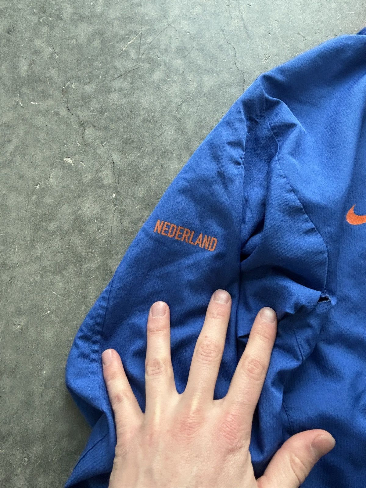 Nike Vintage Y2K Nike Netherlands Track Jacket Football Soccer Size US S / EU 44-46 / 1 - 4 Thumbnail