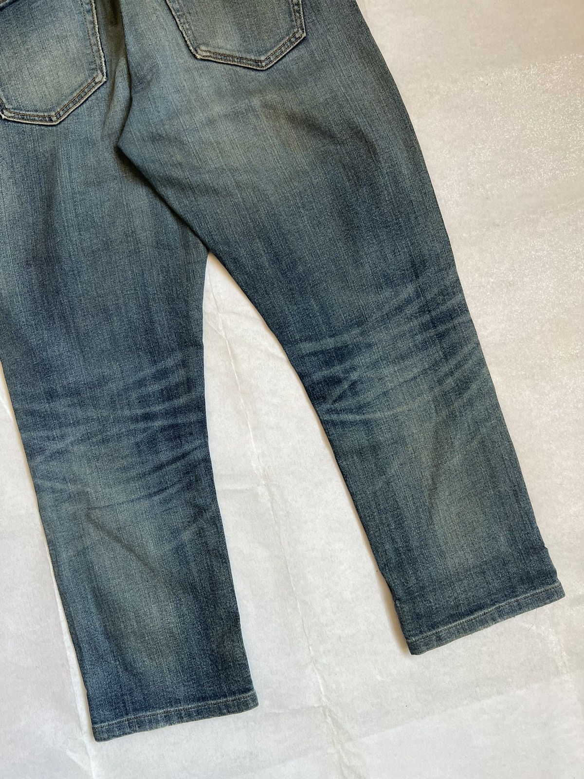 Uniqlo Uniqlo Selvedge Denim Distressed Slim Fit Size US 32 / EU 48 - 12 Thumbnail