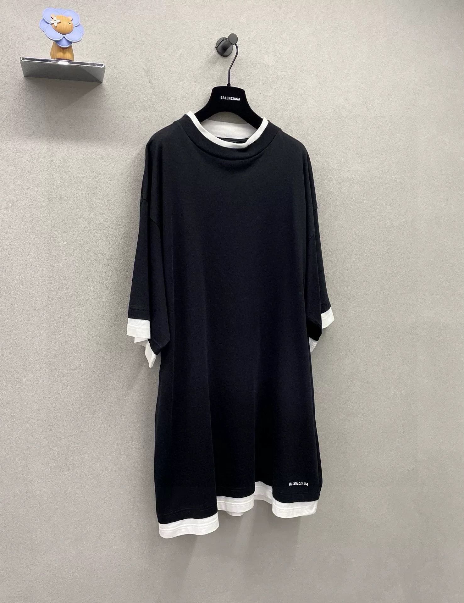 Balenciaga Balenciaga Black Short Sleeve Top Size US L / EU 52-54 / 3 - 1 Thumbnail