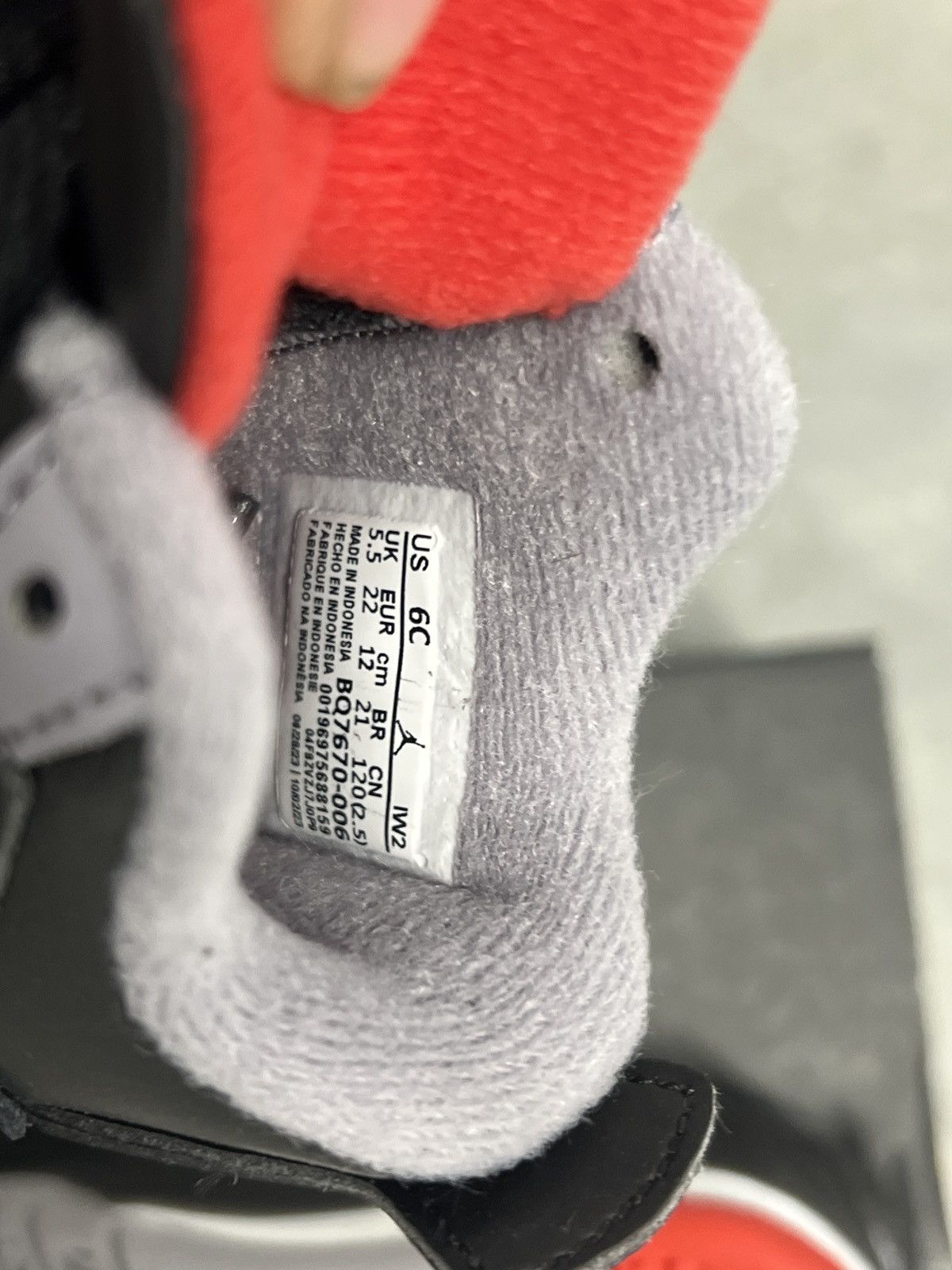 Jordan Brand Jordan 4 reimagined bred Size US 6 / EU 39 - 7 Thumbnail
