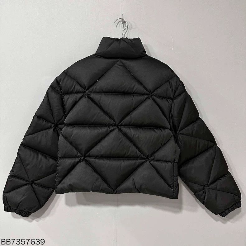 Prada PradaDiamond recycled nylon logo down jacket 2503-Nextarrow Size US XXS / EU 40 - 2 Thumbnail