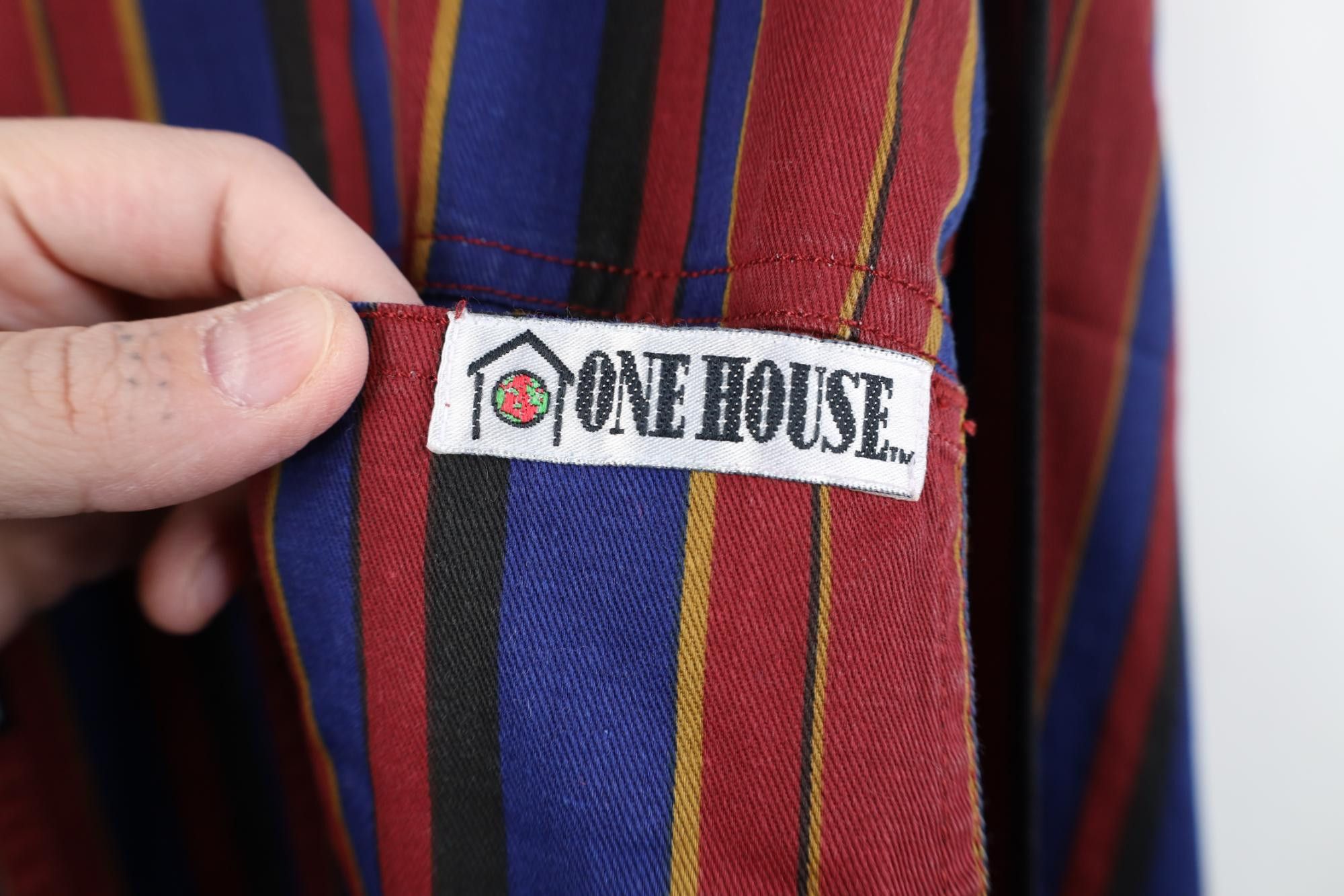 Vintage Deadstock Vintage 90s Streetwear Big Pocket Button Shirt Size US XXL / EU 58 / 5 - 4 Thumbnail