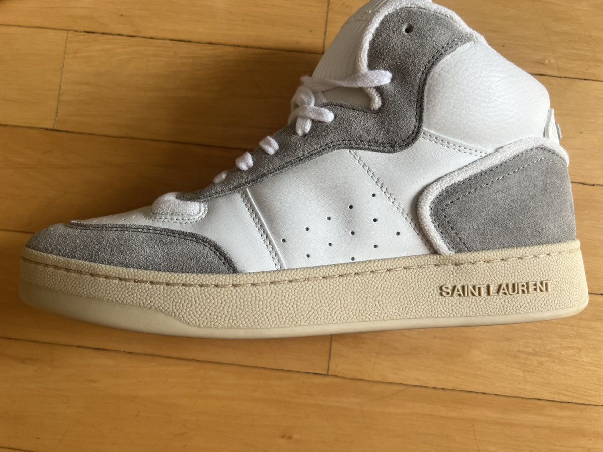 Saint Laurent Paris New Saint Laurent SL80 high top men sneakers IT43/US 10/UK 9 Size US 10 / EU 43 - 4 Thumbnail
