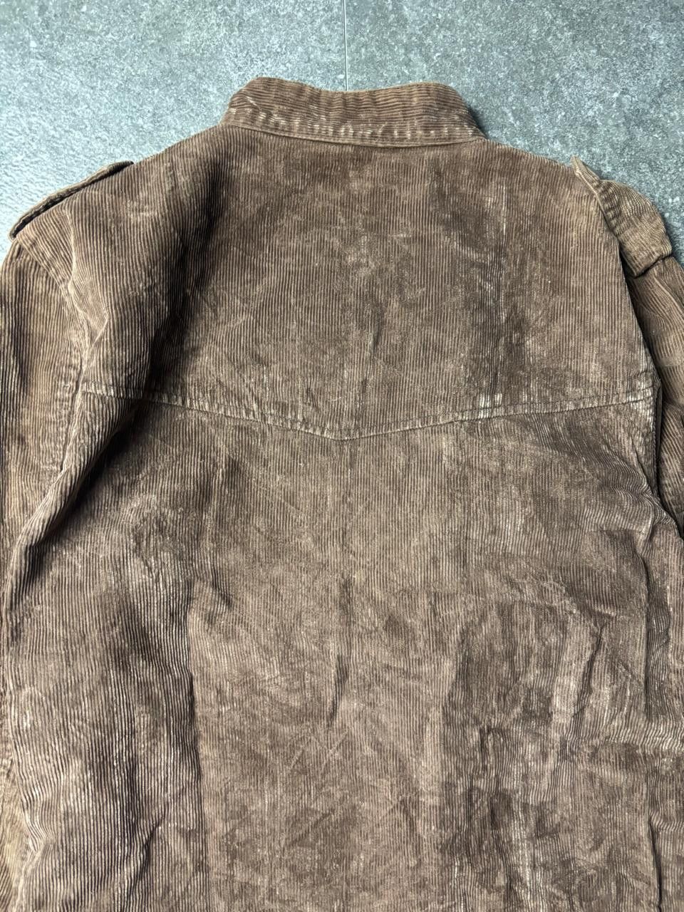 In The Attic 2000s In The Attic Asymmetric Corduroy Studded Riders Jacket Size US M / EU 48-50 / 2 - 12 Thumbnail