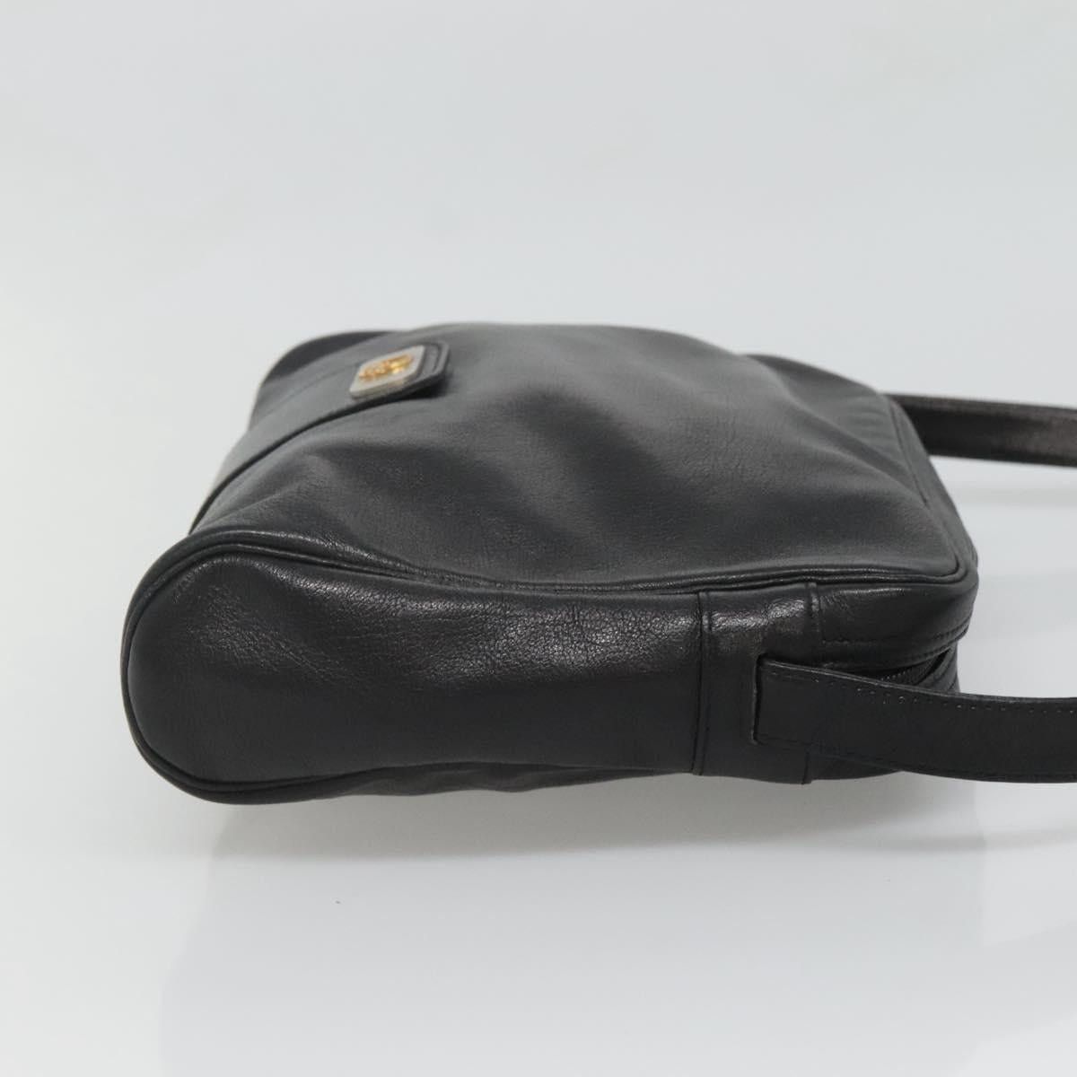Dior DIOR Shoulder Bag Leather Black Gold Size ONE SIZE - 3 Thumbnail