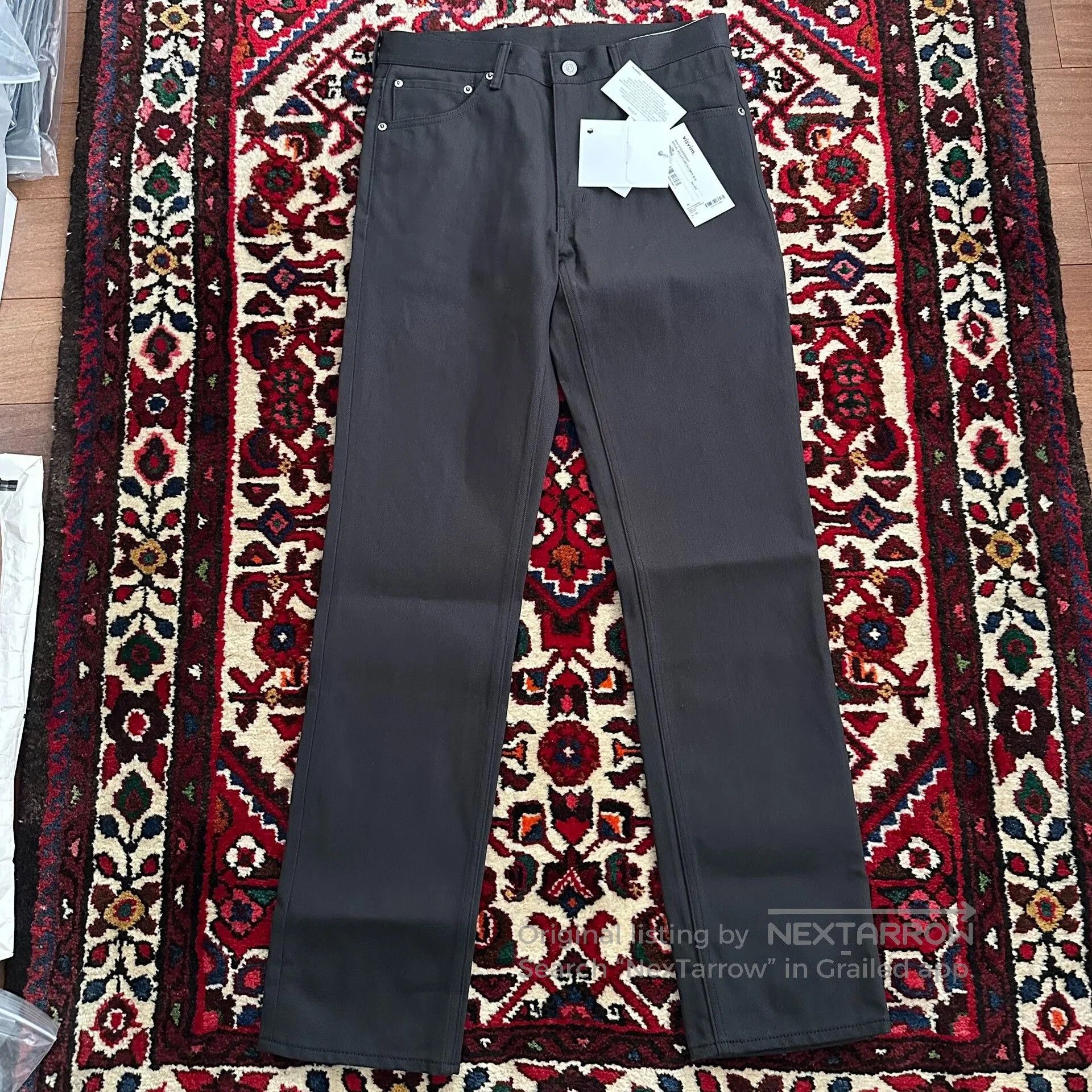 Visvim Visvim Black Denim Pants W32L30. Size US 32 / EU 48 - 2 Thumbnail