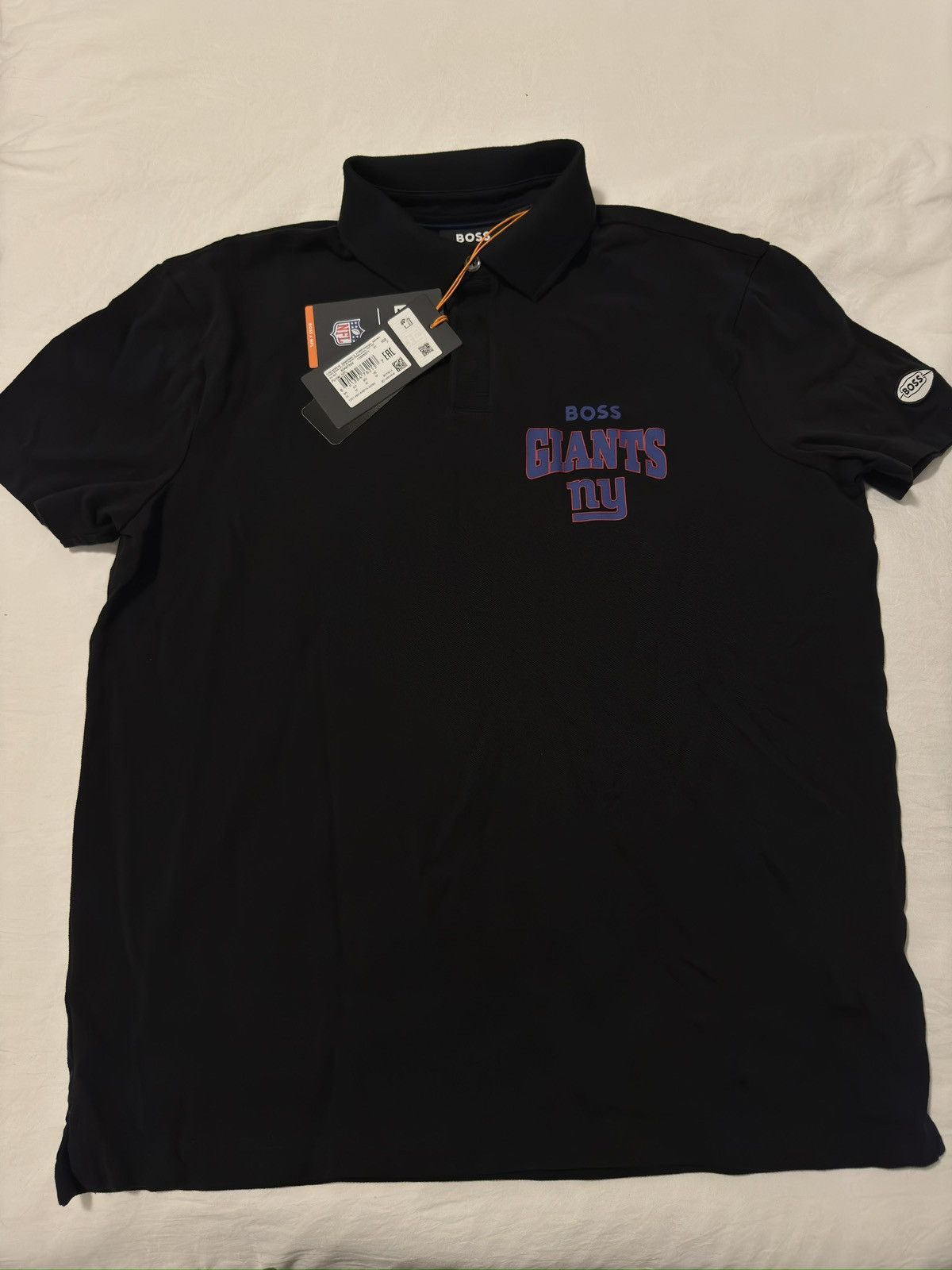 Hugo Boss Hugo x NFL Giants Collab Polo Size US M / EU 48-50 / 2 - 3 Thumbnail