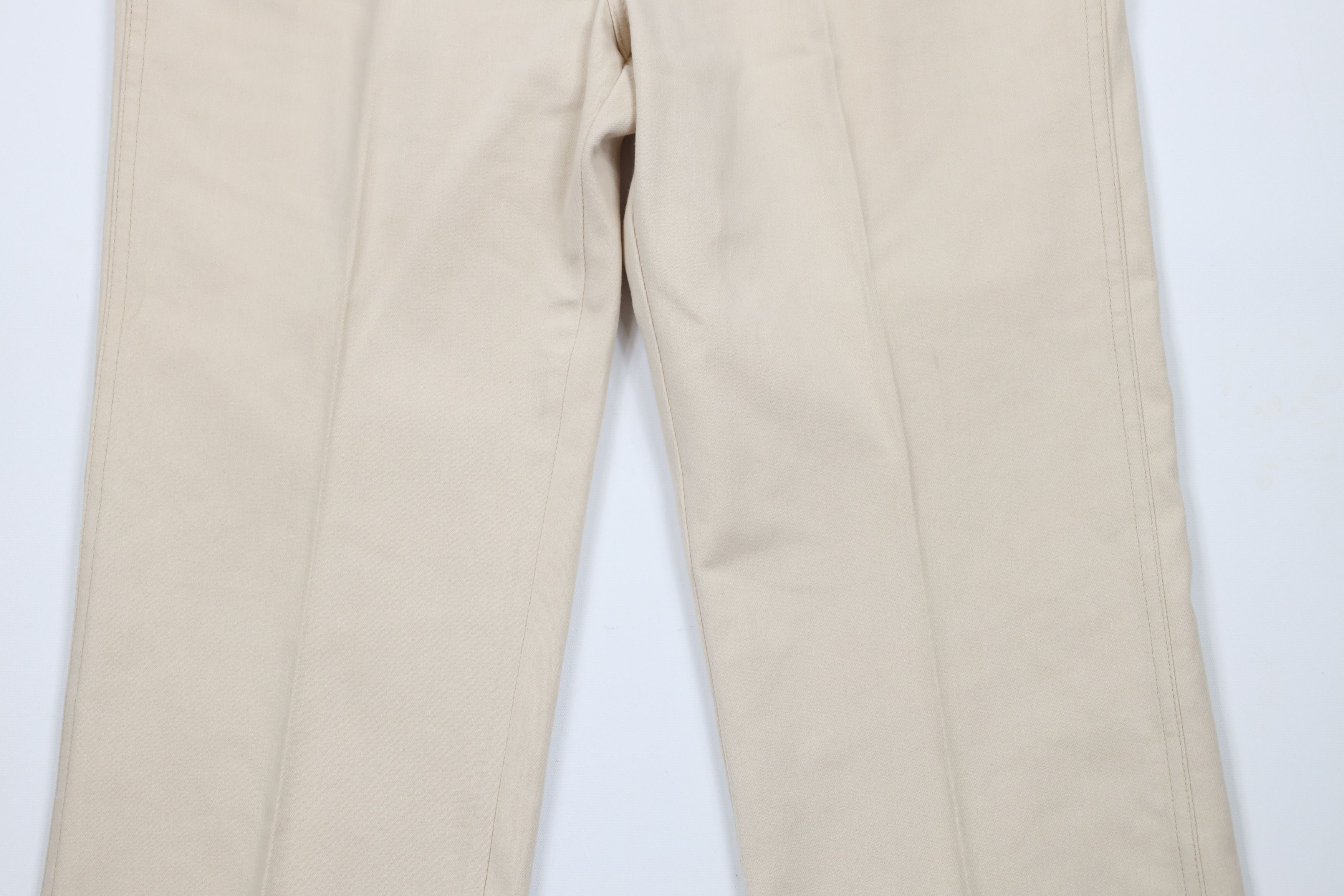 Vintage Vintage 70s Streetwear Wide Leg Bell Bottoms Jeans Beige USA Size US 36 / EU 52 - 3 Thumbnail