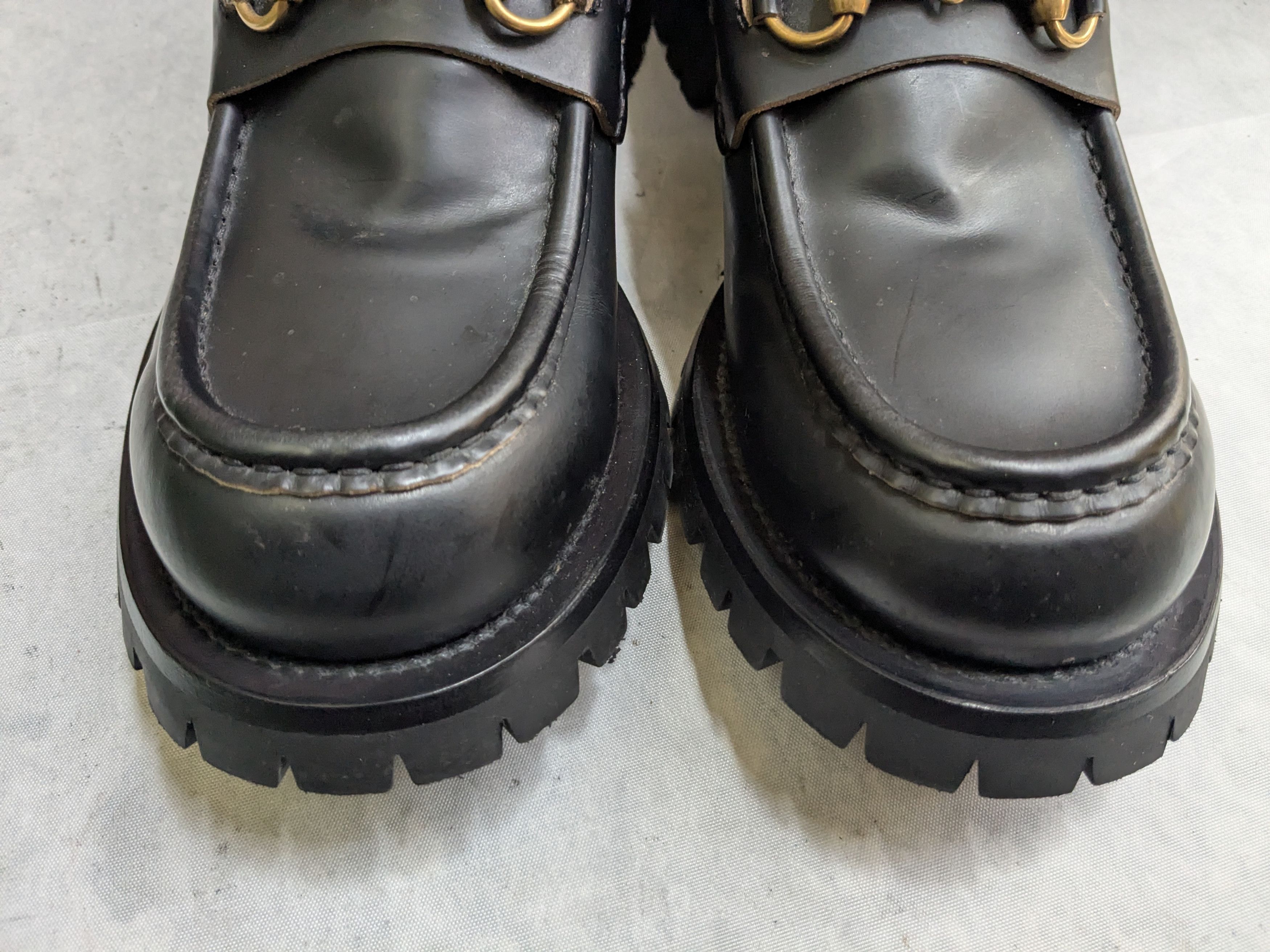 Gucci Gucci Horsebit Loafers Black 9.5 Leather Chukka Boots Size US 9.5 / EU 42-43 - 3 Thumbnail