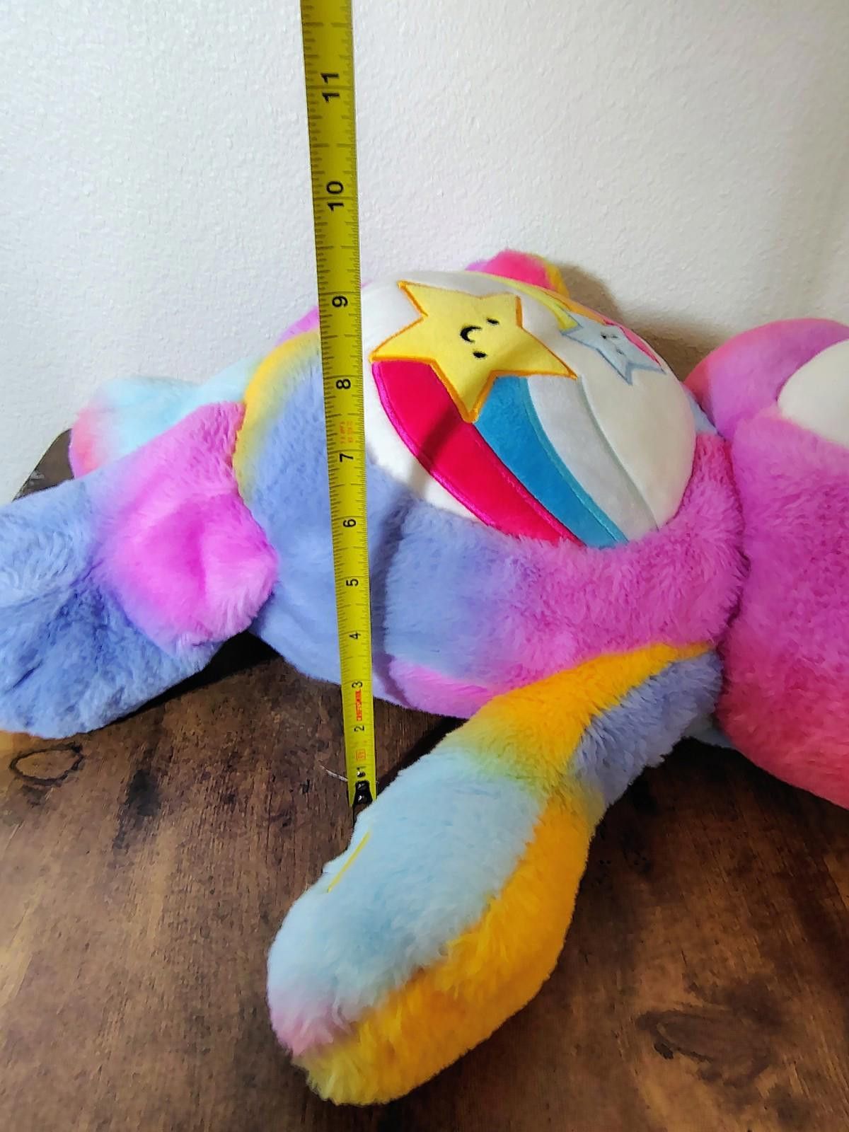 Other Large Care Bears DARE TO CARE Rainbow Star Caring Earth Size ONE SIZE - 8 Thumbnail