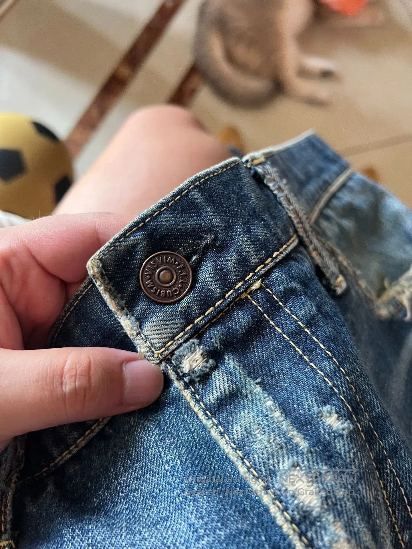 Visvim Visvim Journeyman 19ss Distressed Jeans. Size US 26 / EU 42 - 6 Thumbnail