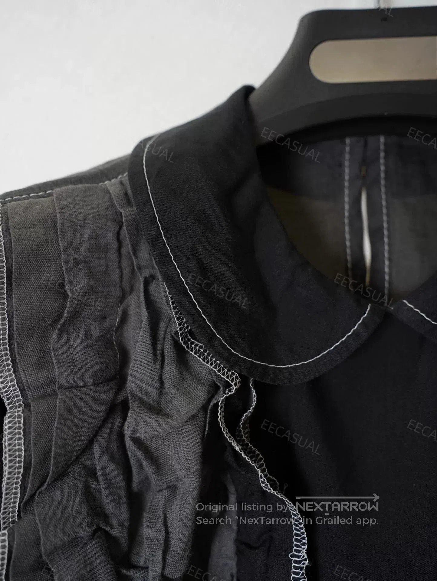CDG by Comme des Garcons CDG Tricot Layered Ruffle Collar Top. Size M / US 6-8 / IT 42-44 - 7 Thumbnail