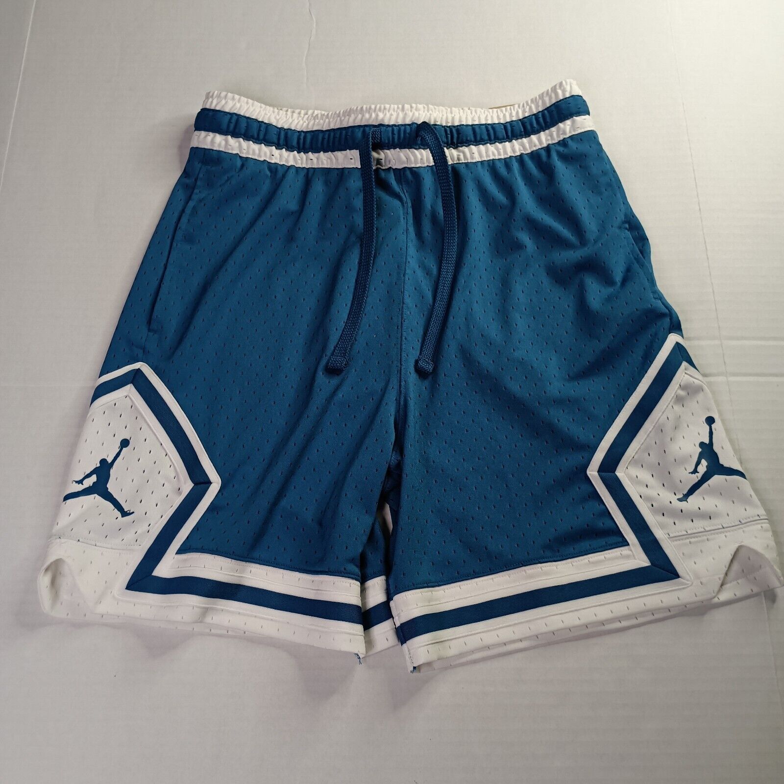 Nike Air Jordan Dri-FIT Sport Mesh Shorts Blue White Men's S