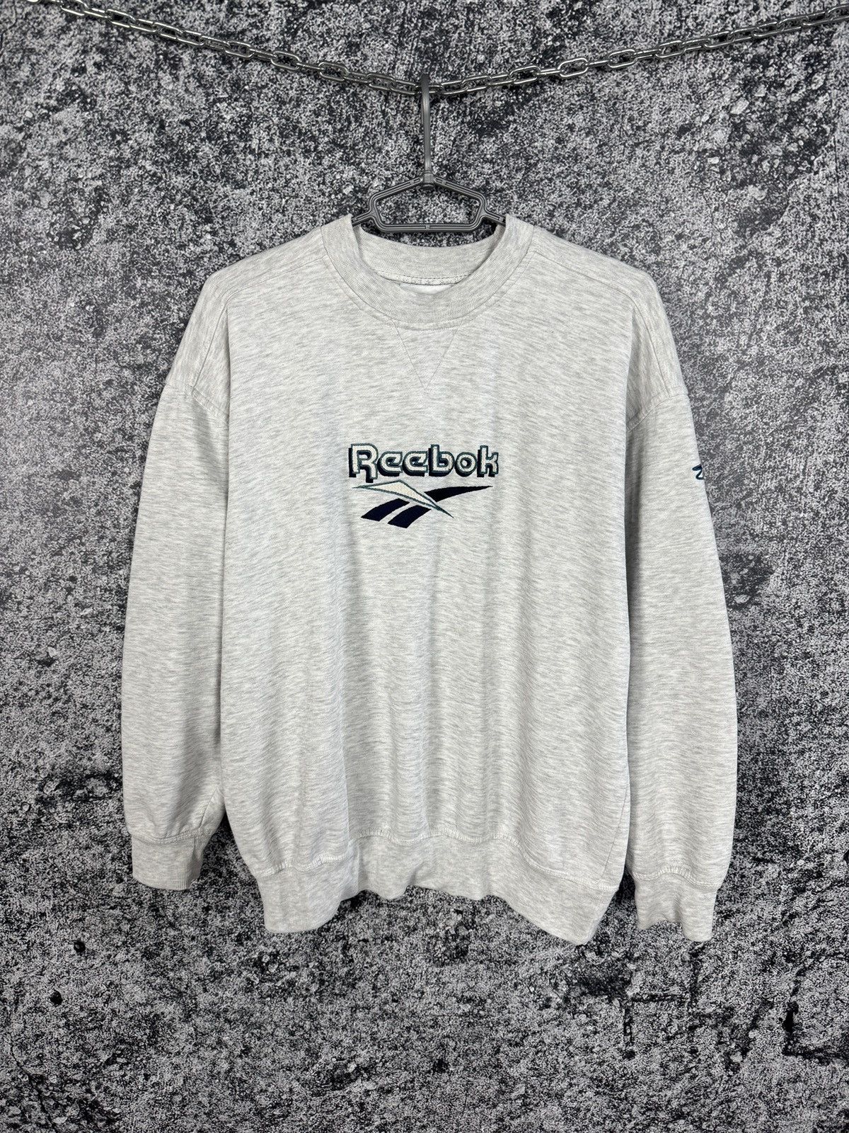 Reebok Reebok Vintage Crew Sweatshirt Pullover Made in Korea Size S Size US S / EU 44-46 / 1 - 1 Thumbnail
