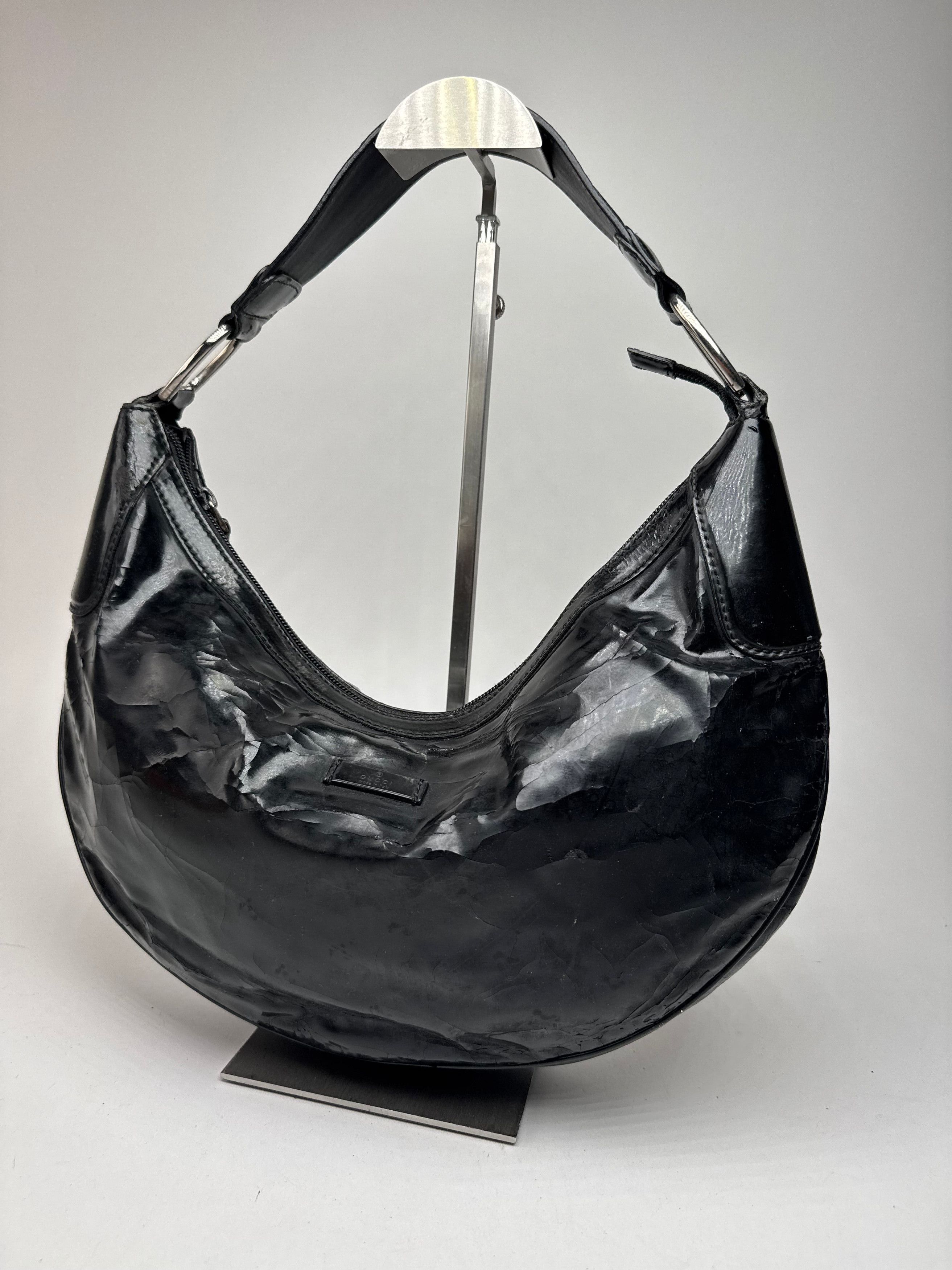 Gucci Vintage Leather bag black Size ONE SIZE - 1 Thumbnail