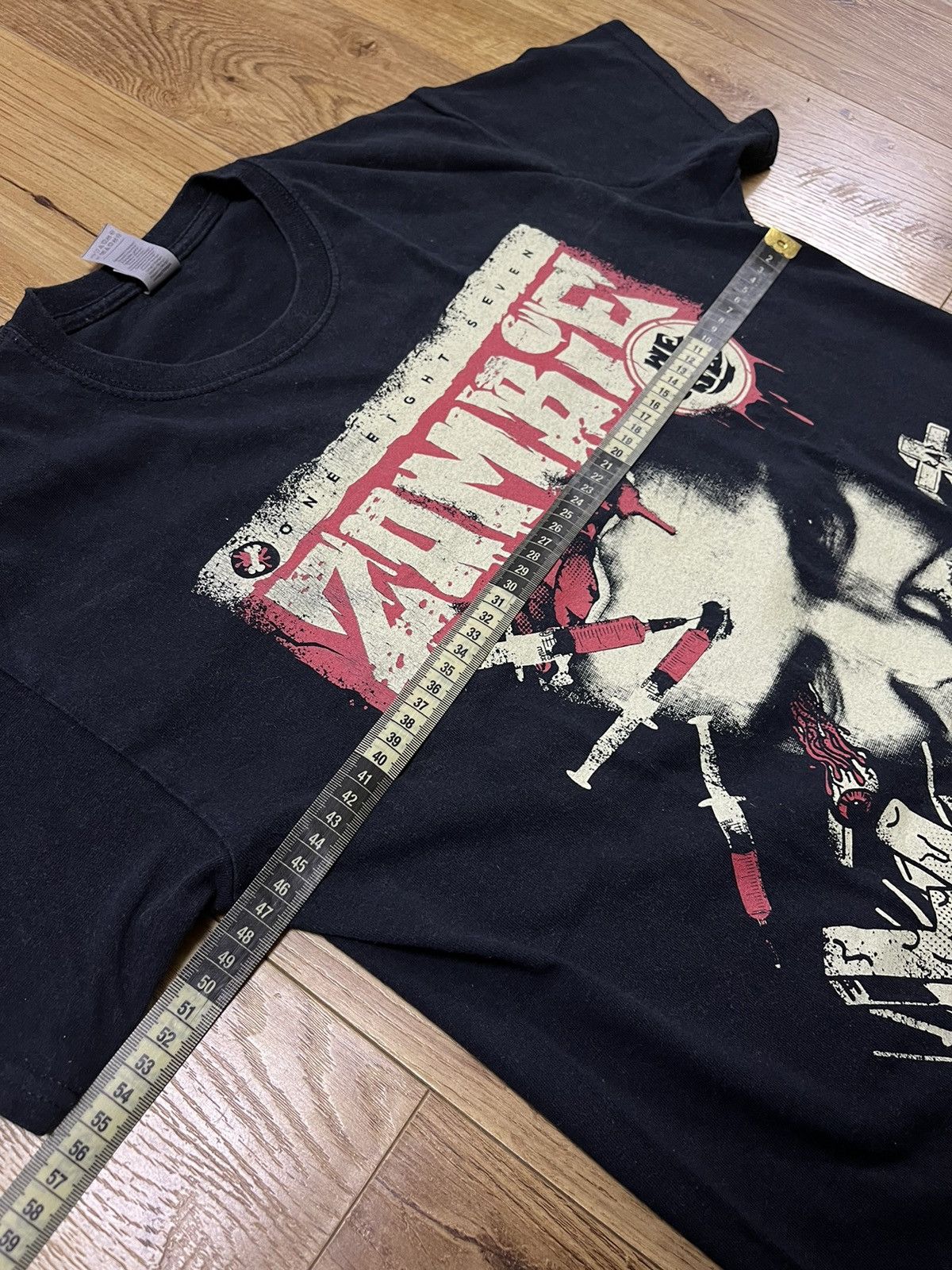 Band Tees × Vintage Bonez MC Hollywood ONE EIGHT SEVEN ZOMBIE T-shirt Size US M / EU 48-50 / 2 - 3 Thumbnail