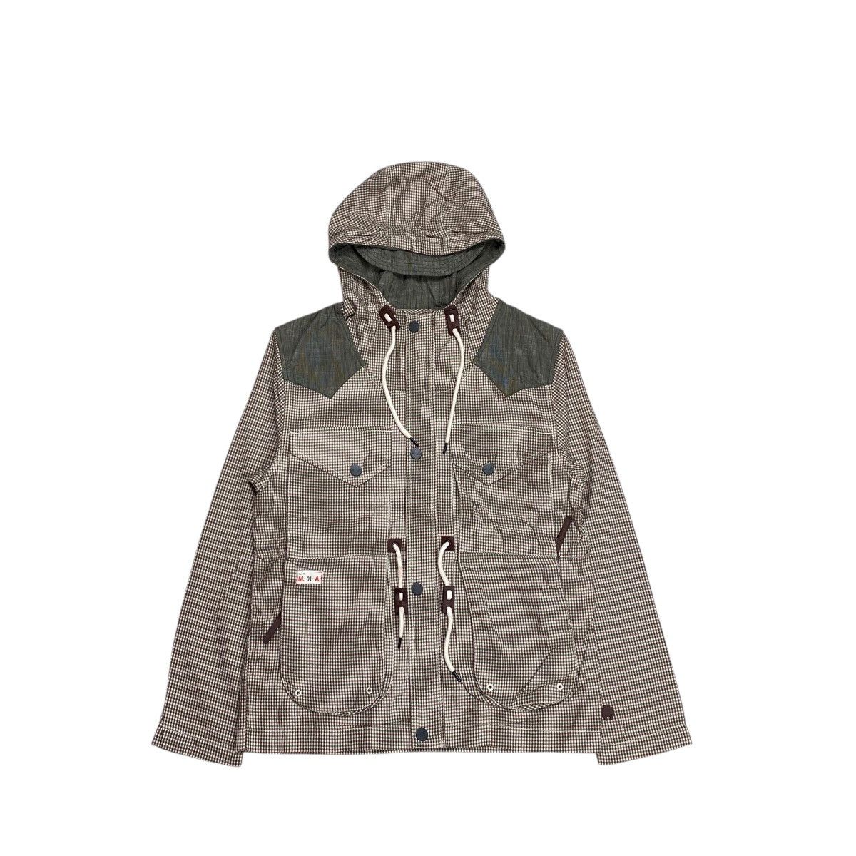 Marshall Artist Marshall Artist Gingham Mountain Parka Pullover Jacket Size US M / EU 48-50 / 2 - 1 Thumbnail