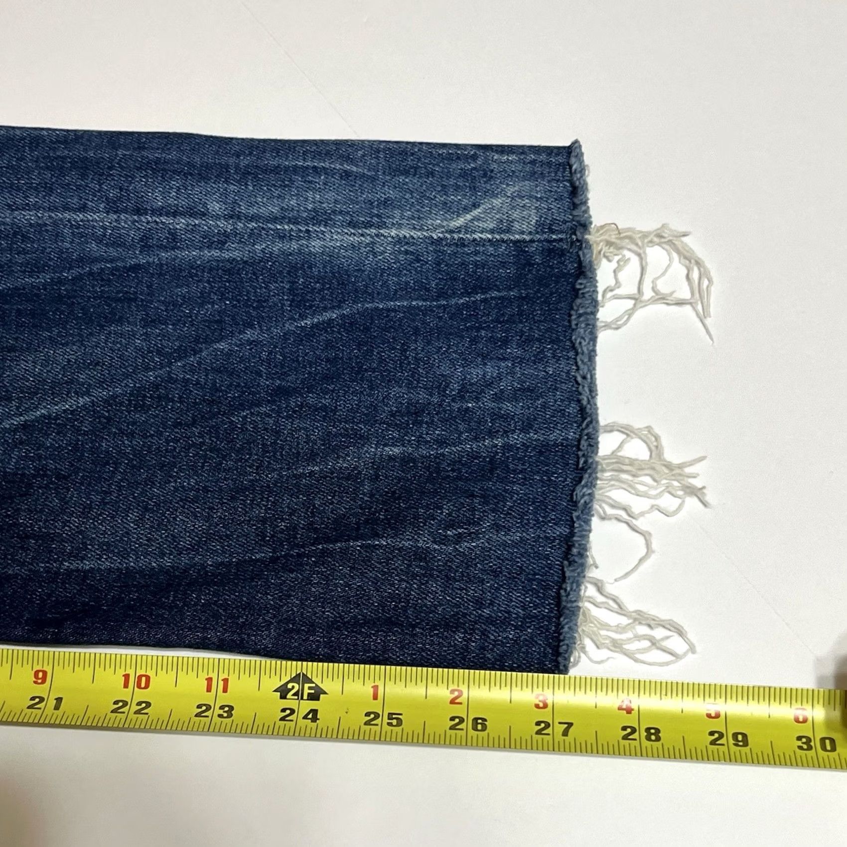 Buckle Black Buckle Black Fit No. 53 Straight Cropped Jeans Womens 27x27 27 Regular Blue Denim Jeans Size 27" / US 4 / IT 40 - 6 Thumbnail