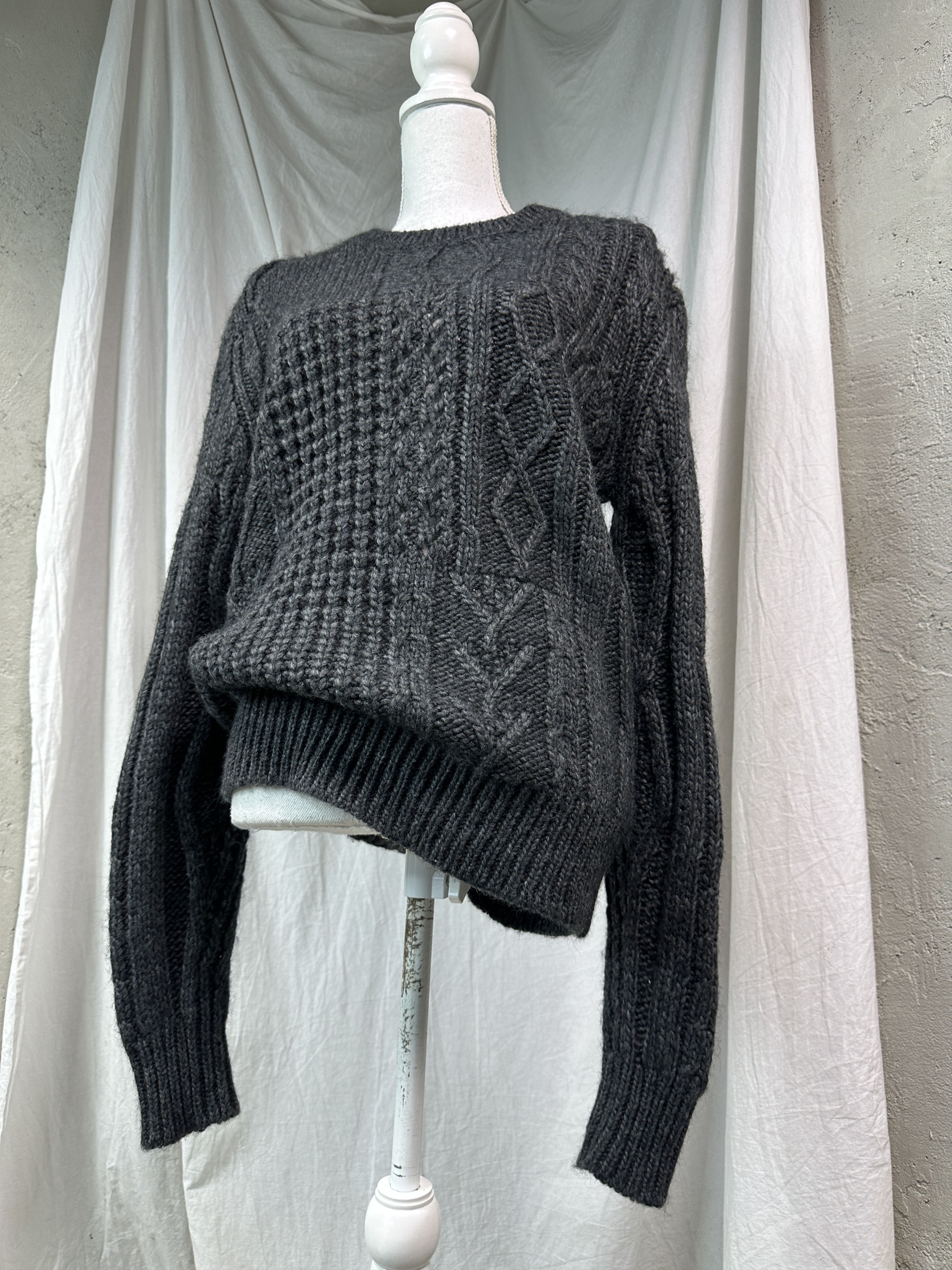 Allsaints Vintage Streetwear Alpaca Wool Allsaints Sweater Y2K Size US M / EU 48-50 / 2 - 1 Thumbnail