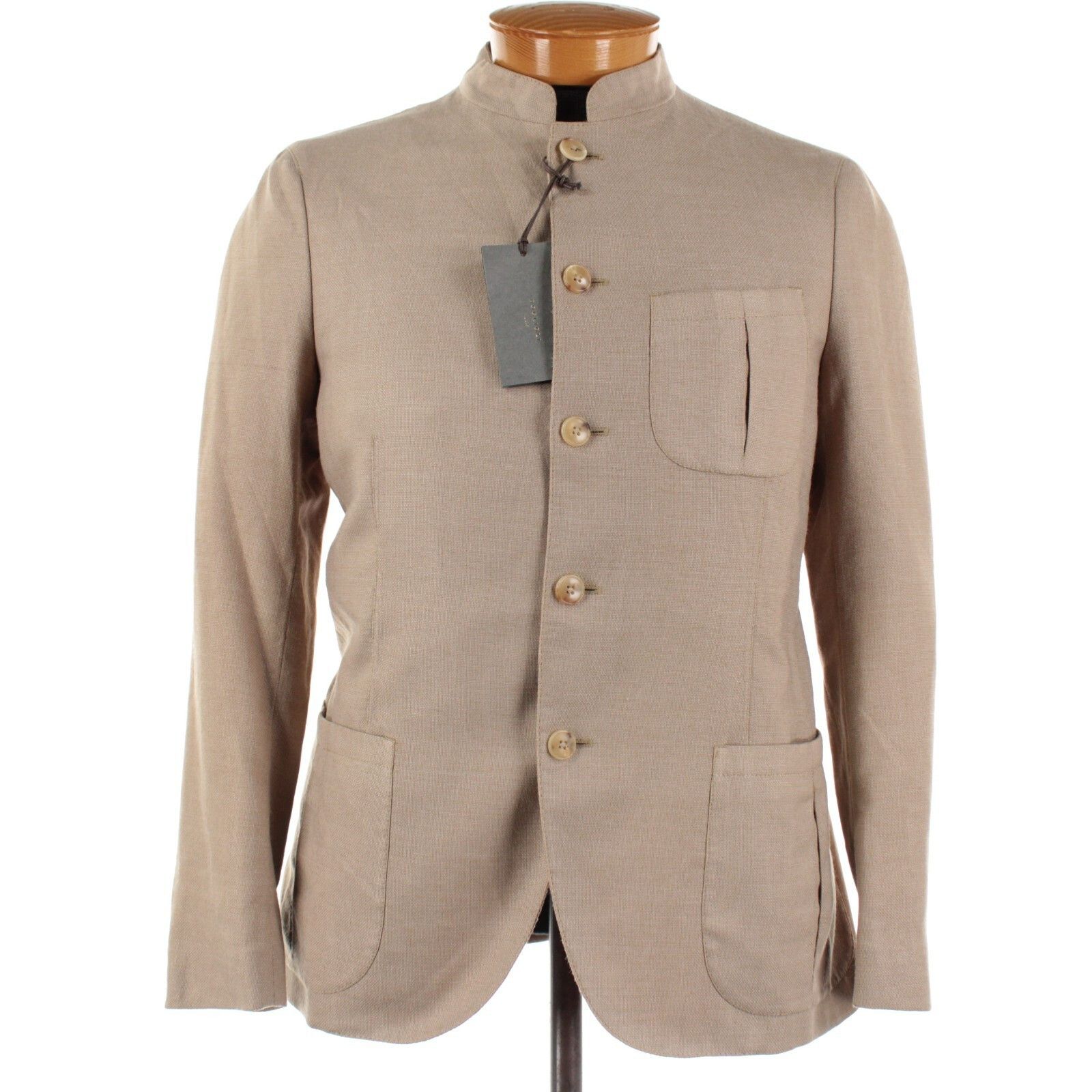 Boglioli Boglioli Blazer Size S US In Beige Wool Size US S / EU 44-46 / 1 - 1 Thumbnail