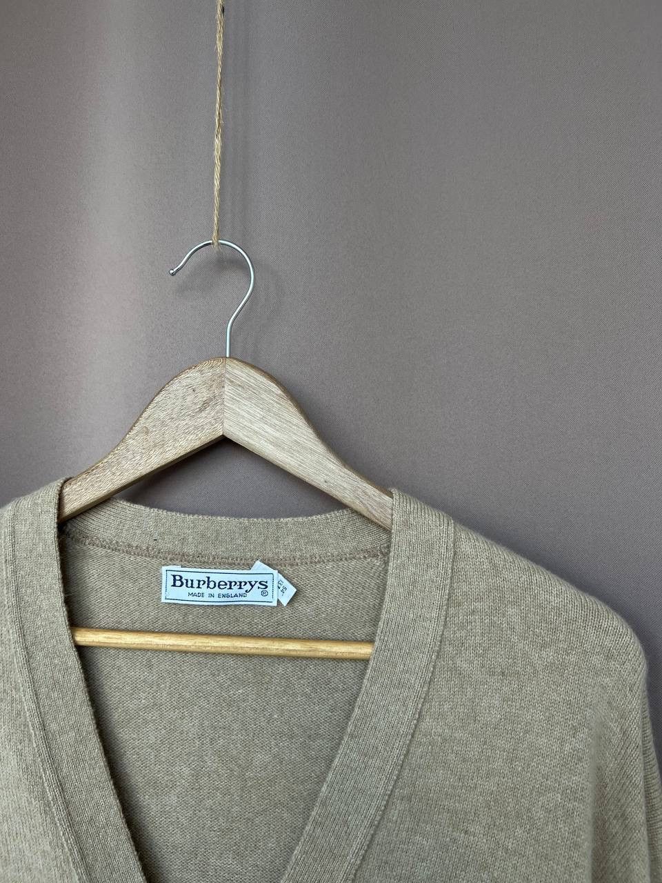 Burberry Burberrys Wool Knit Cardigan Men Size 54 L Sweater England Size US L / EU 52-54 / 3 - 6 Thumbnail