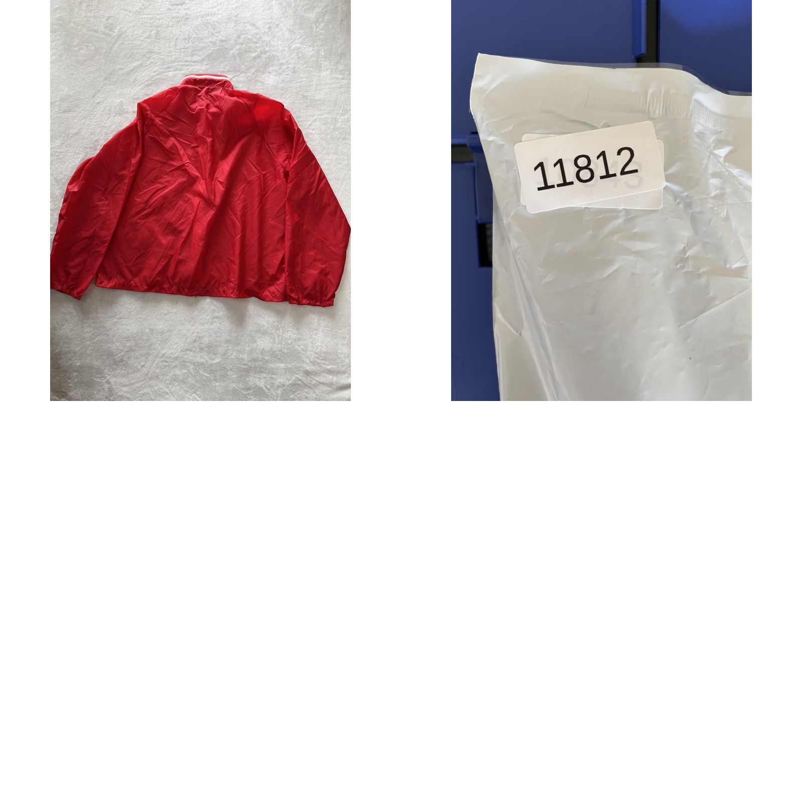Sears VINTAGE Sears Jacket Mens XL Red Nylon Windbreaker Full Zip Pocket Stand Collar Size US XL / EU 56 / 4 - 8 Thumbnail