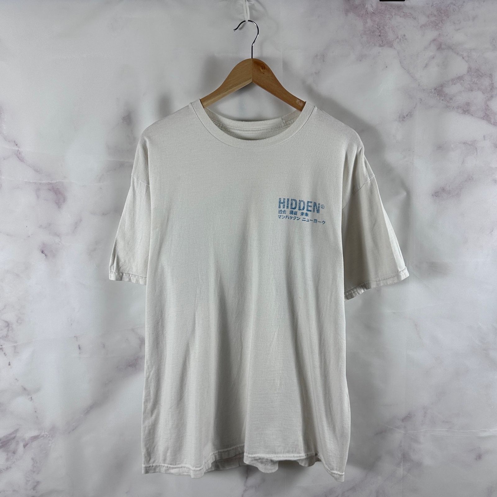 HIDDEN Hidden NY White/Blue Paisley Tee Size US XL / EU 56 / 4 - 3 Thumbnail