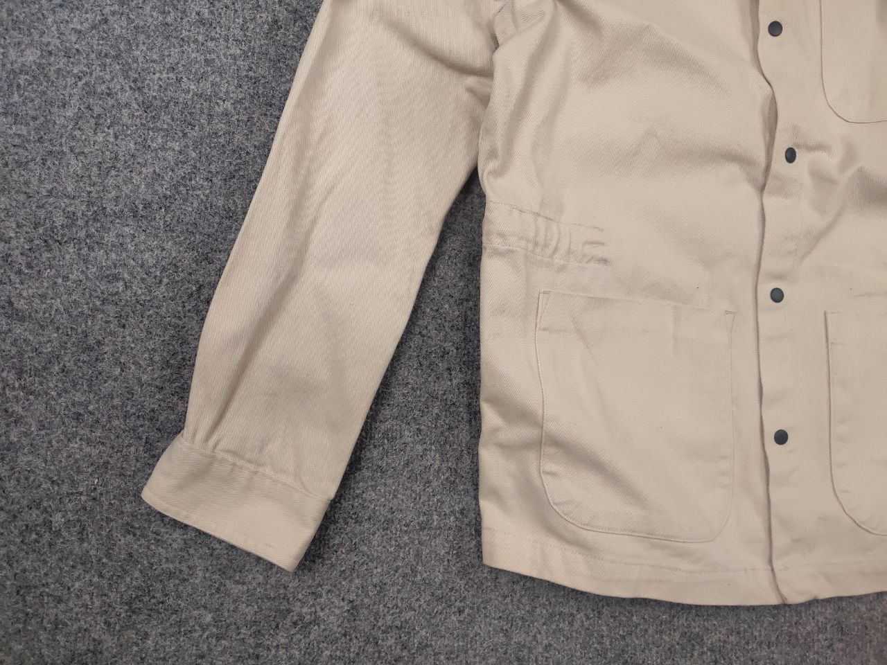 Folk Folk Vintage Minimalist canvas Chote Work Casual Jacket Size US L / EU 52-54 / 3 - 4 Thumbnail
