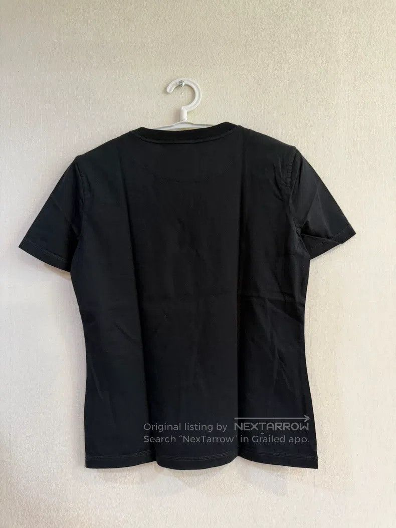 Hermes Hermes Black Crew Neck Short Sleeve T-Shirt with Letter Pr Size XS / US 0-2 / IT 36-38 - 2 Thumbnail